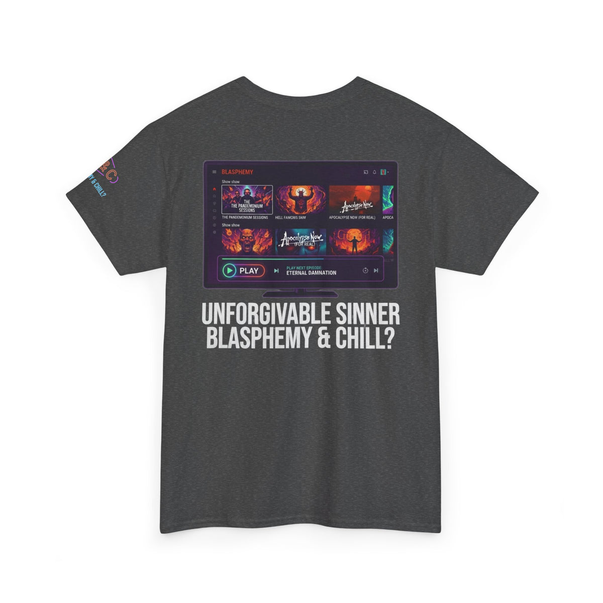"Good Book Series Blasphemy & Chill" Premium Graphic Tee