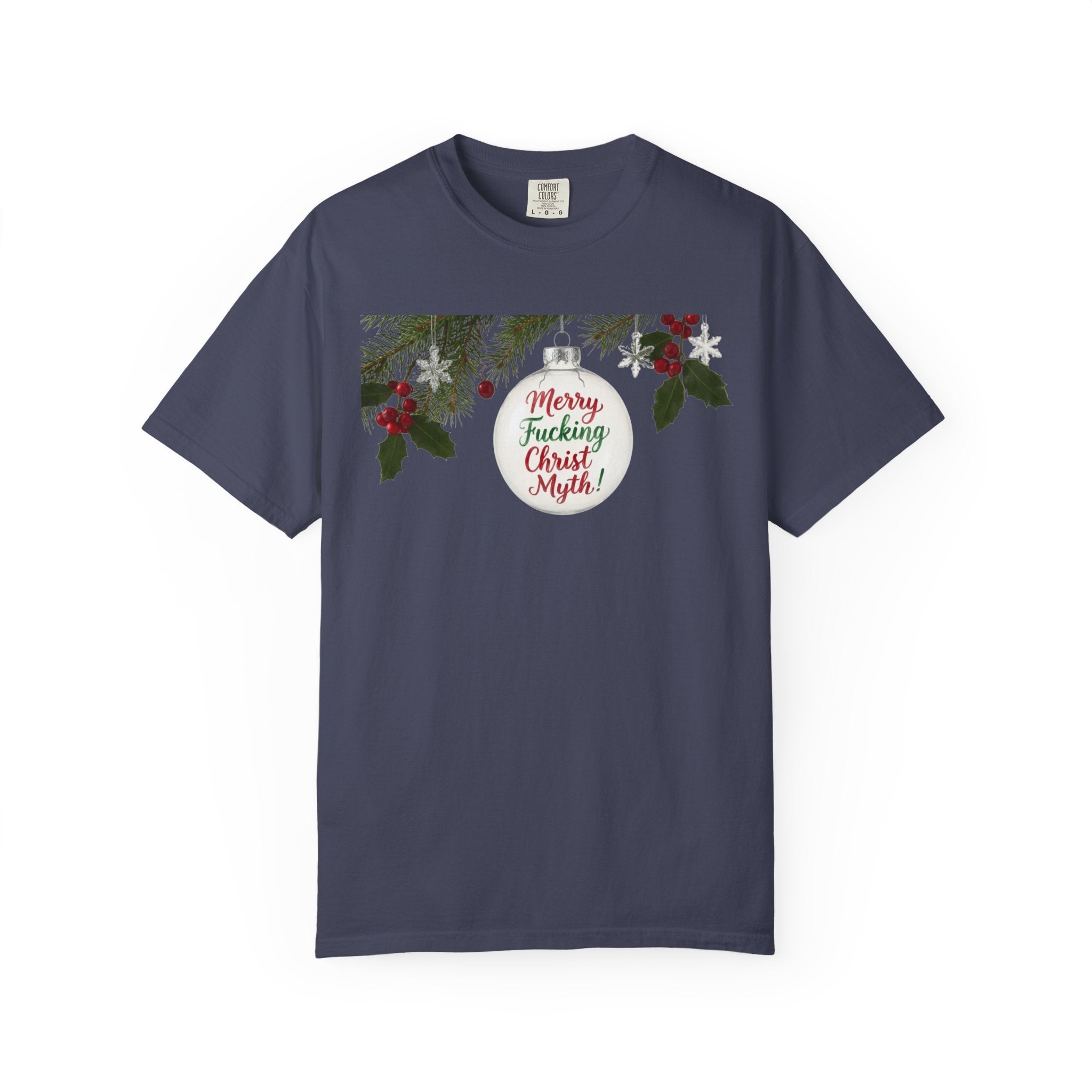 "MF Christ Myth" Unisex Garment-Dyed T-shirt