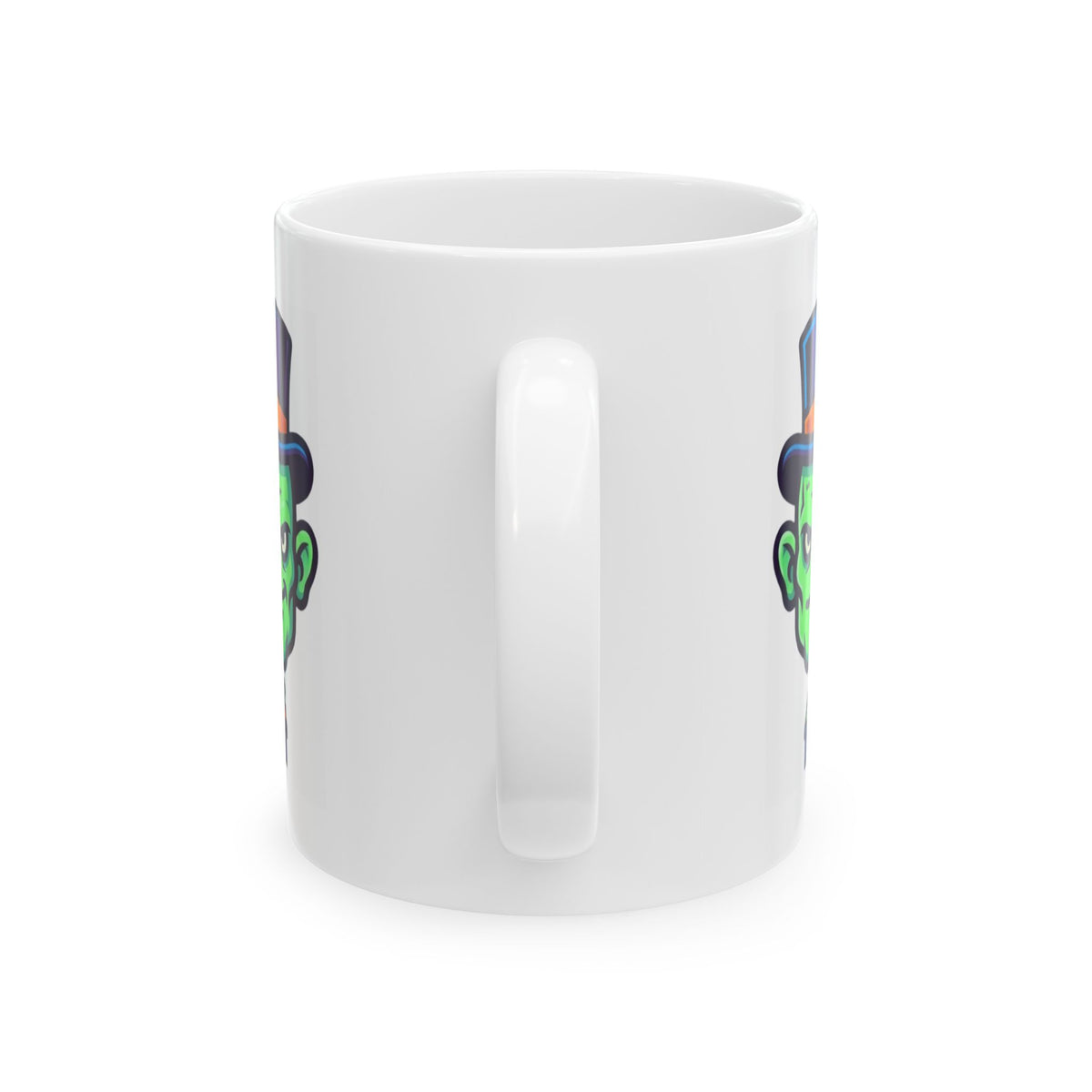 "Spooky-Fy Politics" White Ceramic Mug — Graphic