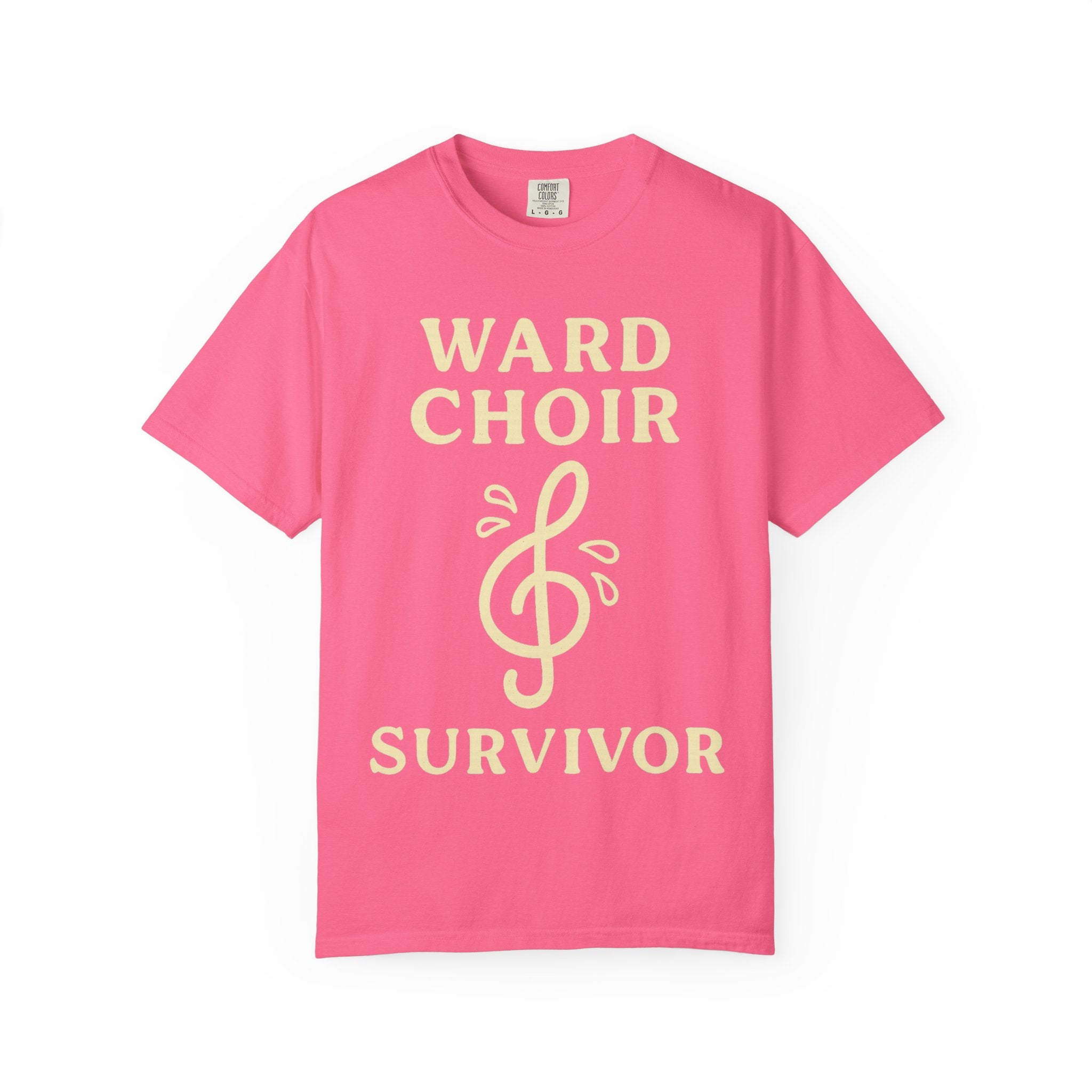 "Ward Choir Survivor" Unisex Garment-Dyed T-shirt
