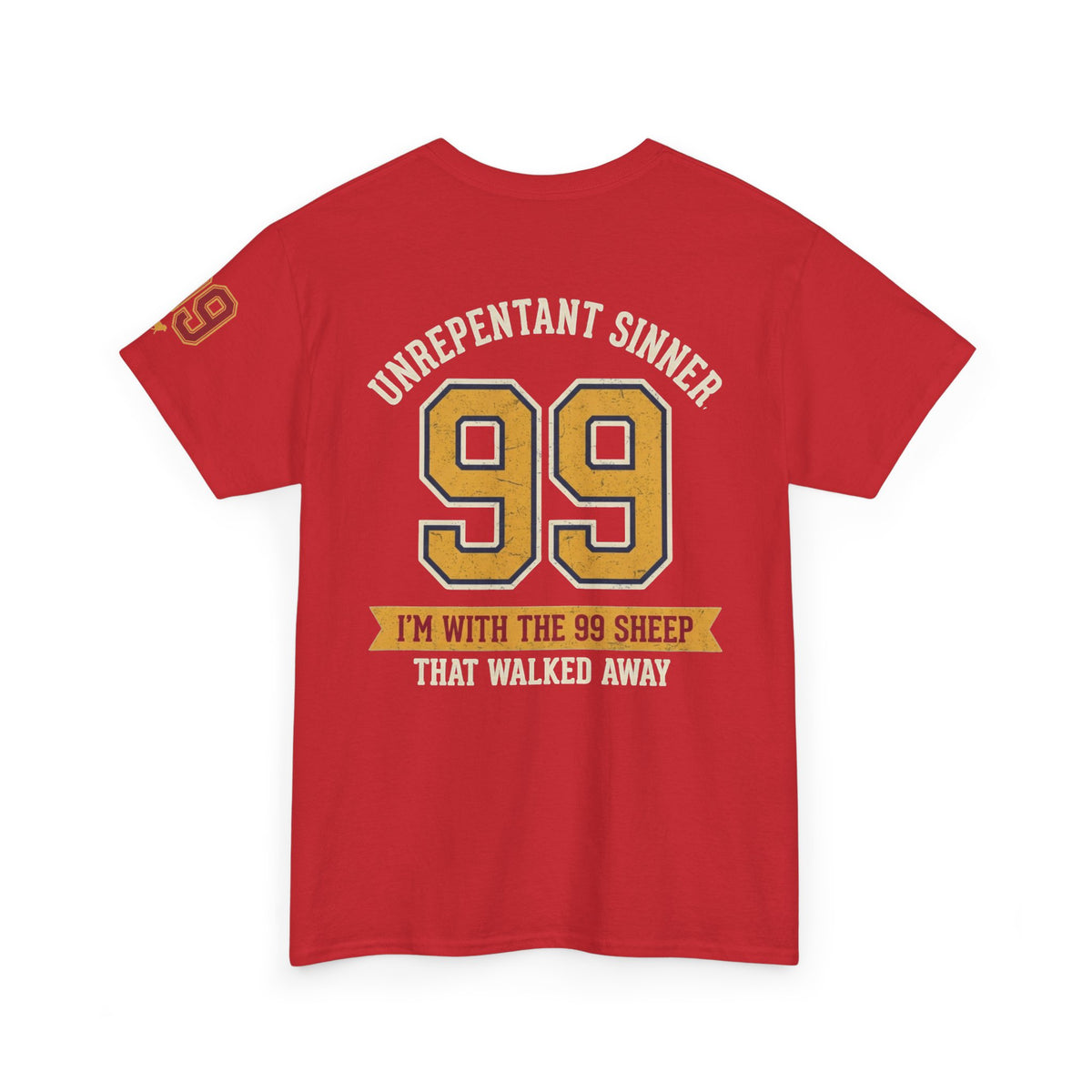 "Good Book Series 99 Unrepentant Sinner" Premium Graphic Tee