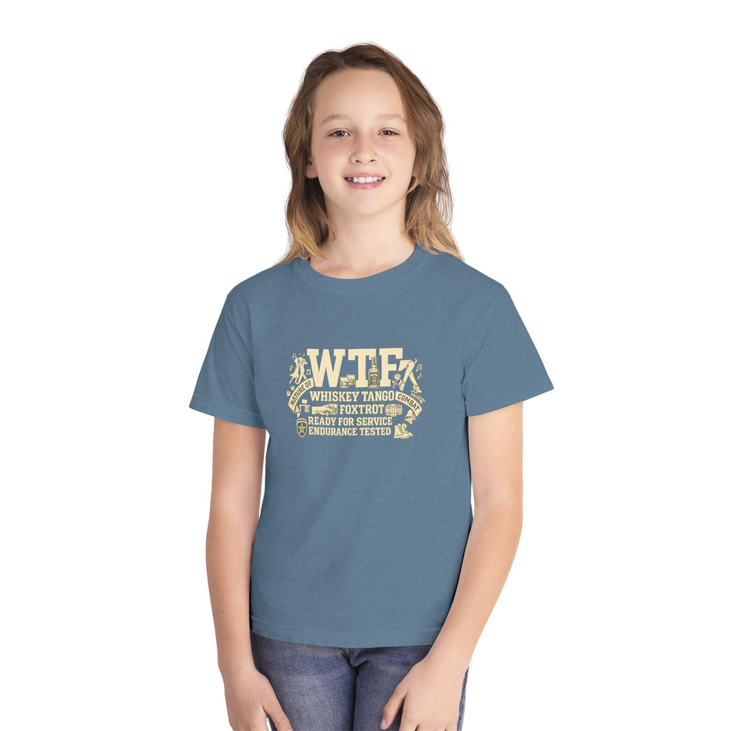 WTF Nature of Combat | Youth Tee — AttitudeShirts