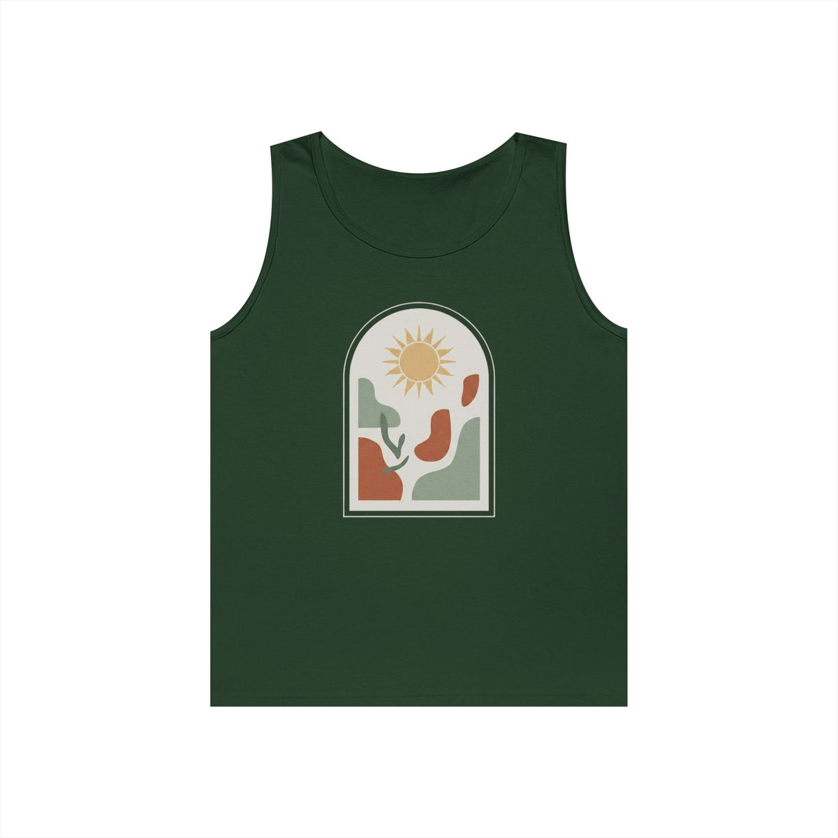 Color: Forest Green | Desert Sun Tank Top