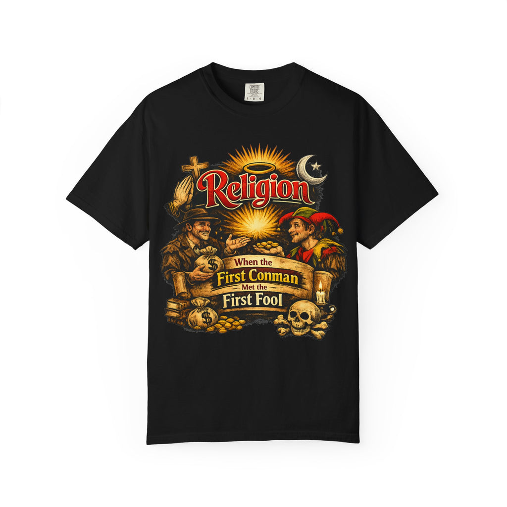 "The Original Transaction" Unisex Garment-Dyed T-shirt