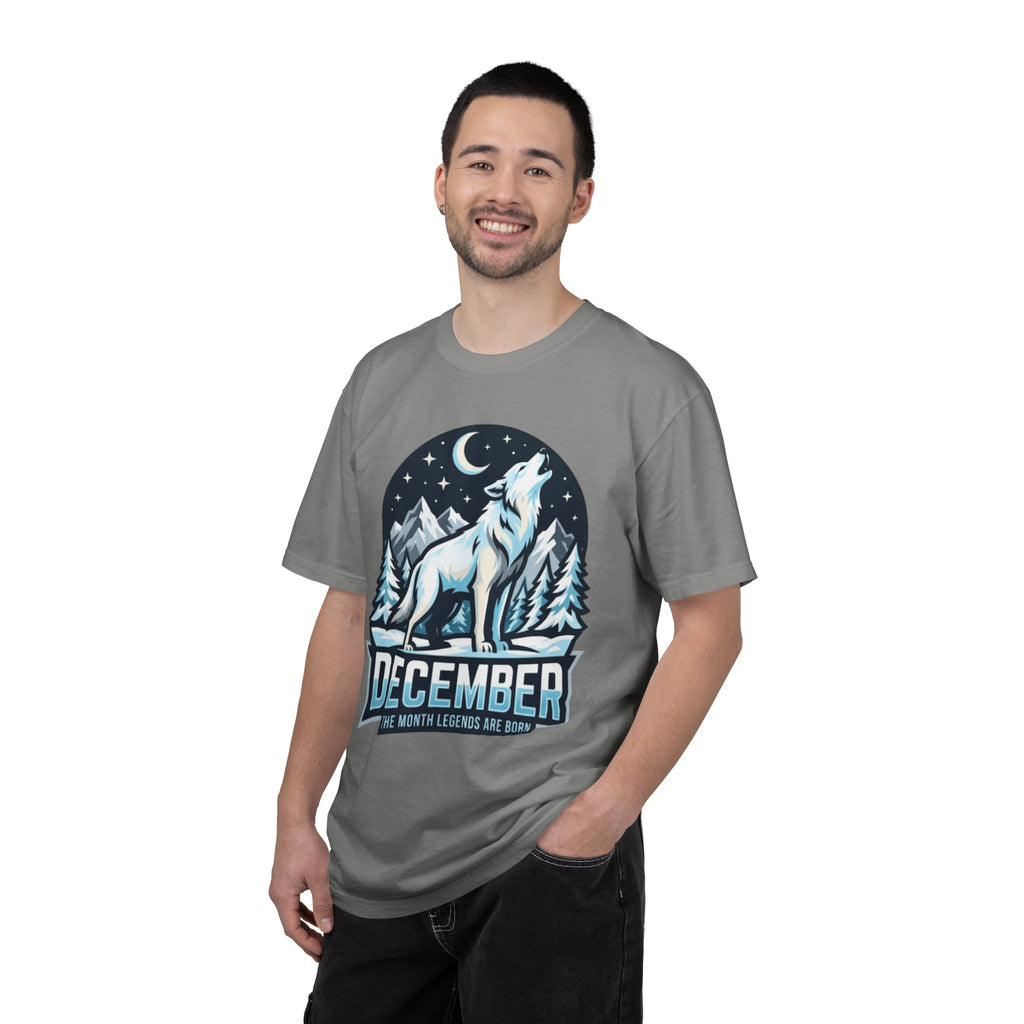"December Legend" Unisex Garment-Dyed Tee