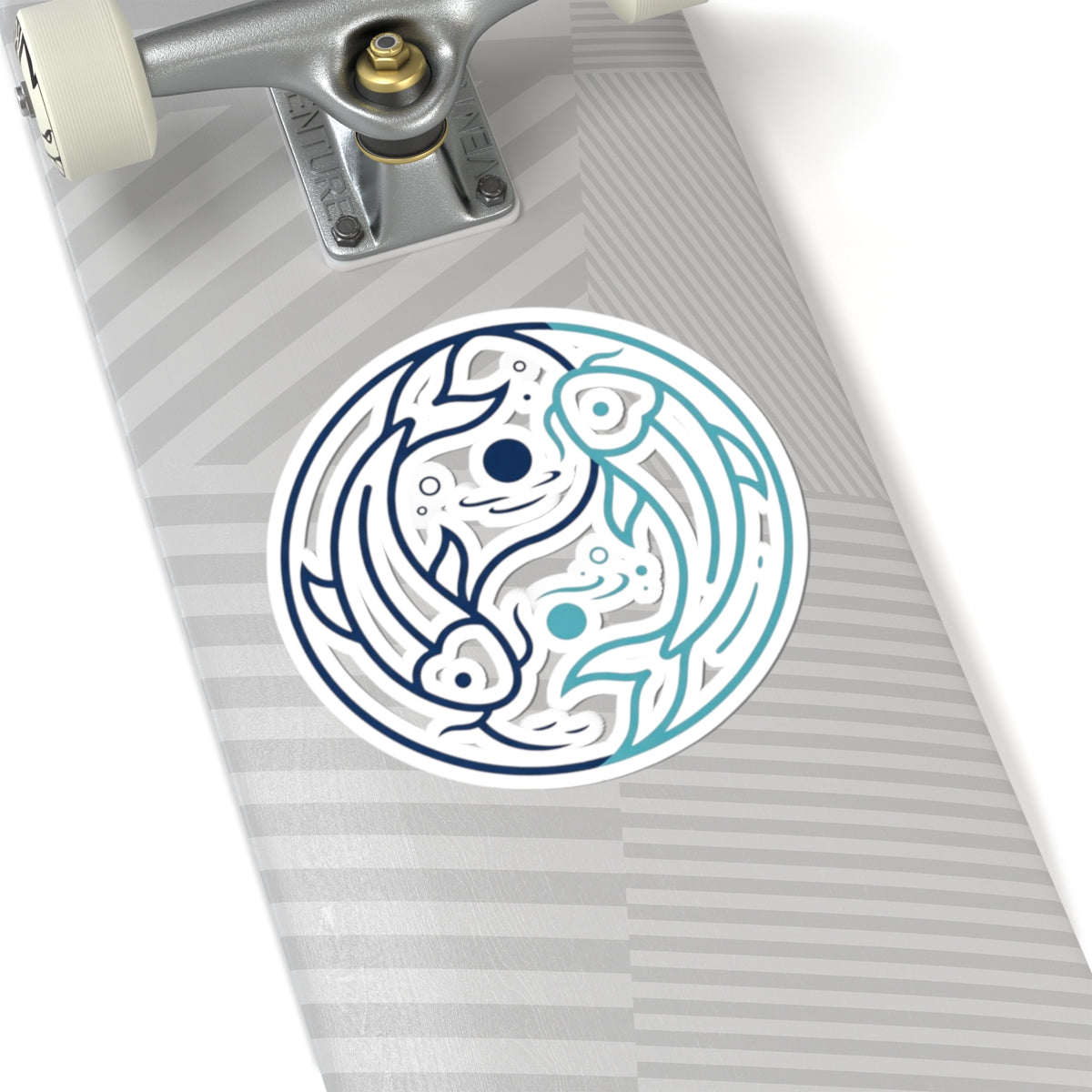 "Yin Yang Pisces" Sticker