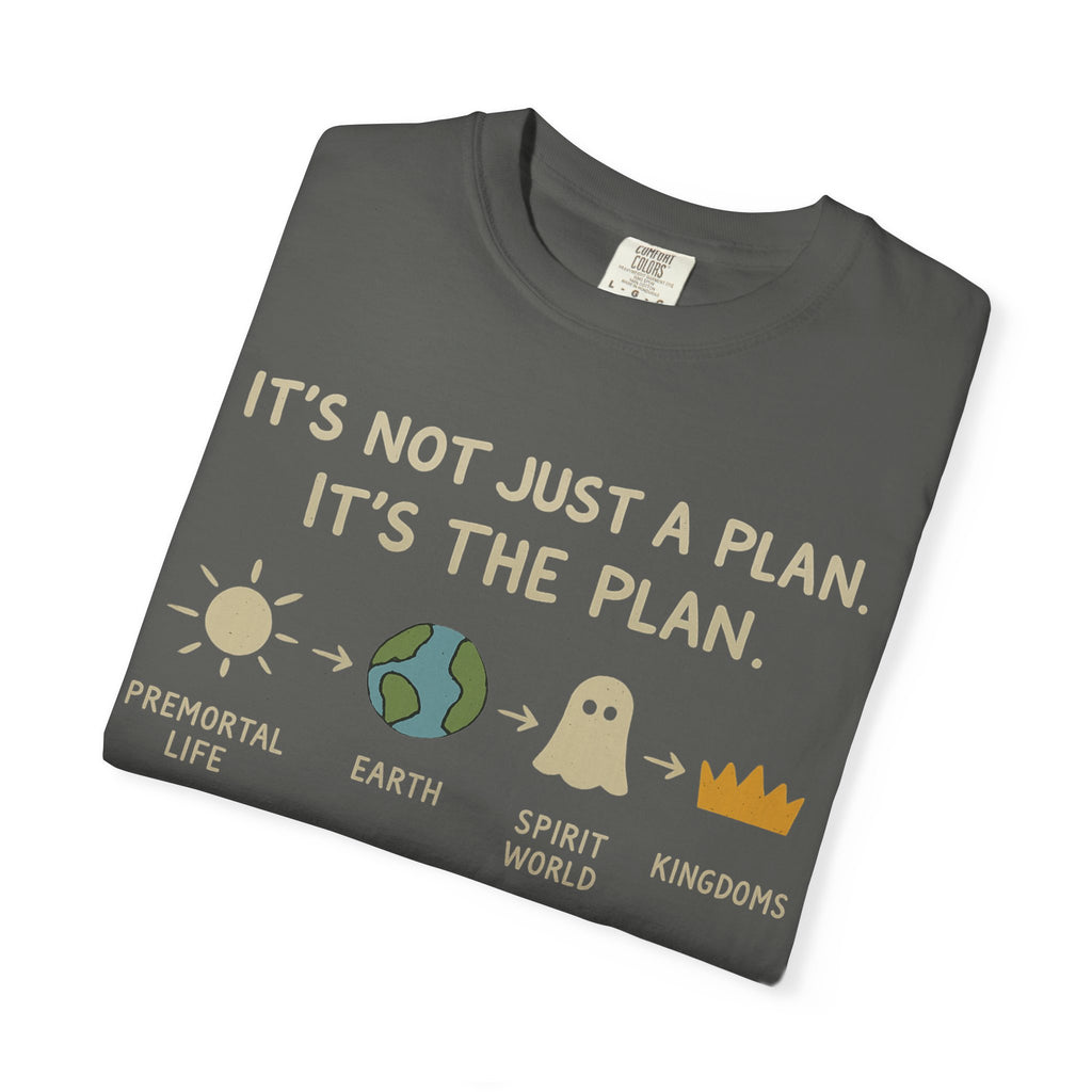 "It's The Plan" Unisex Garment-Dyed T-shirt