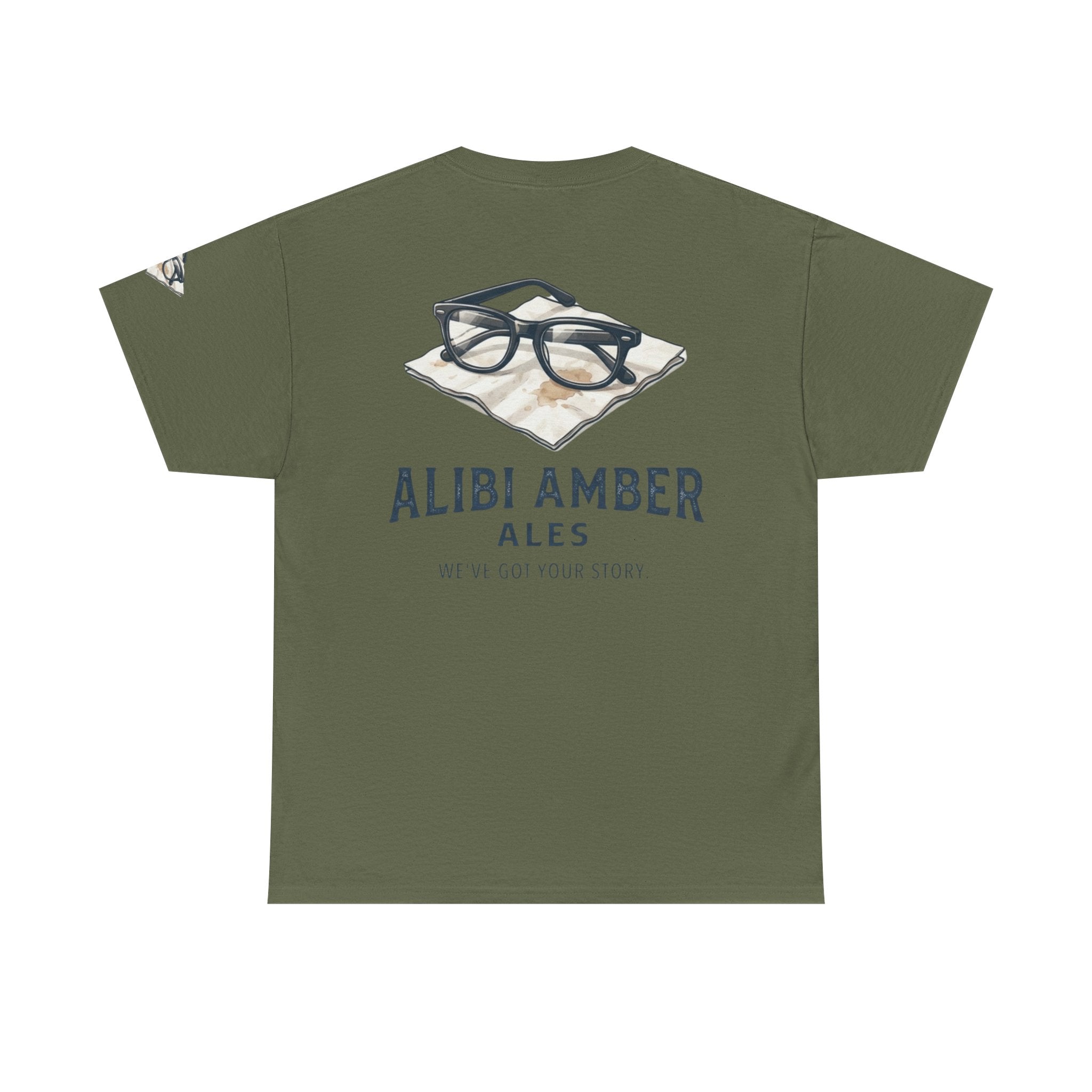 "Alibi Amber Ales" Premium Graphic Tee