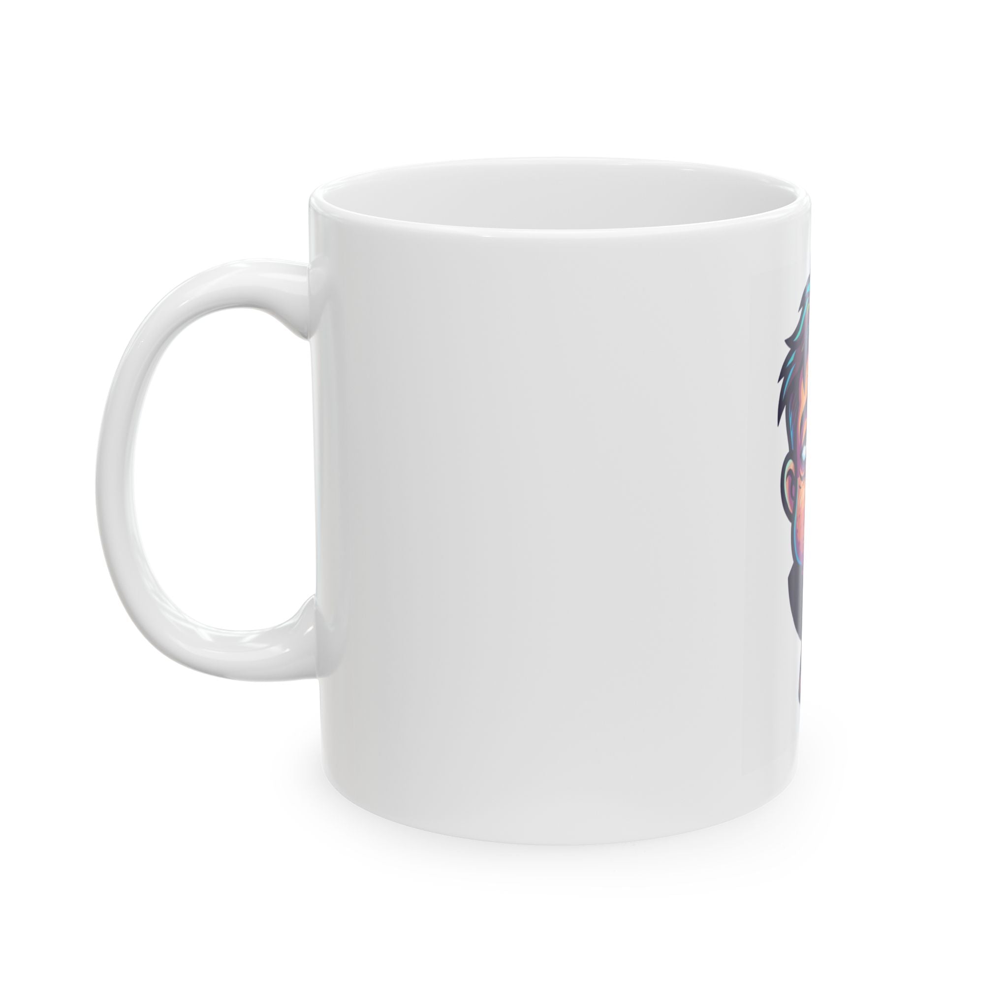 "Forgive Me Father Too Much Candy" White Ceramic Mug — Graphic