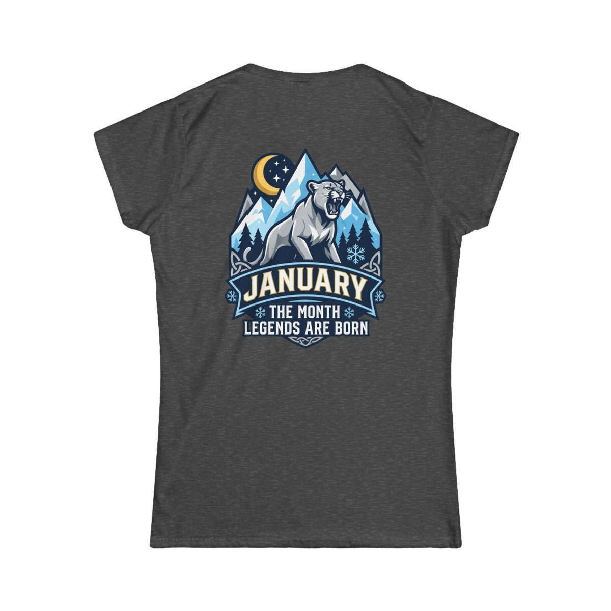 Color: Dark Heather | January Legend Women's Tee