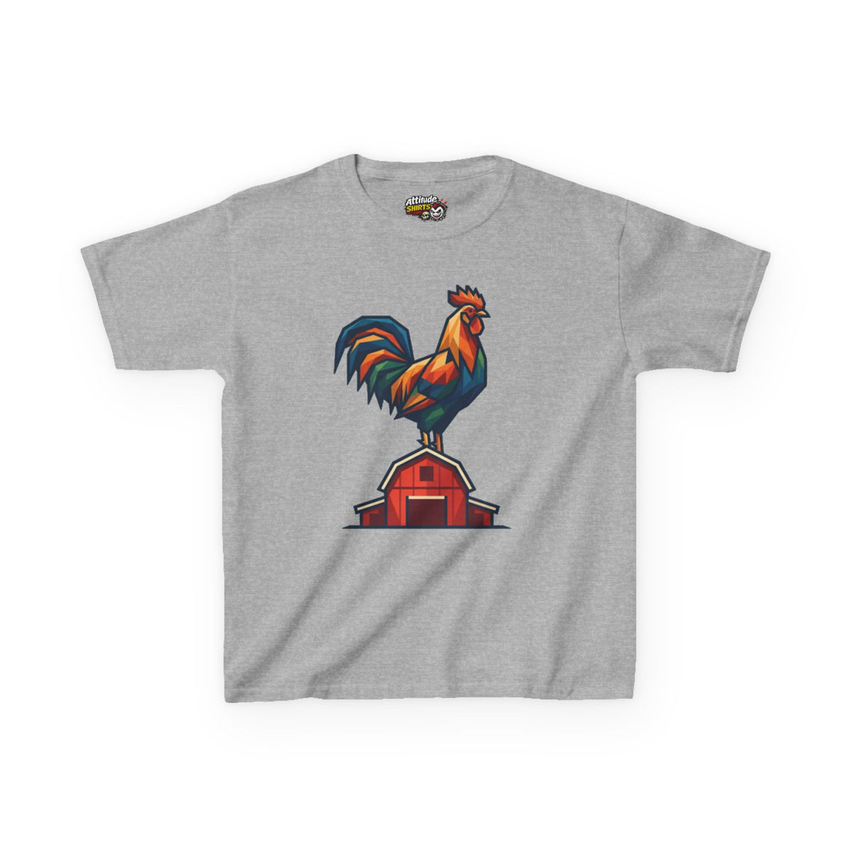 "Barnyard Rooster" Kids Tee
