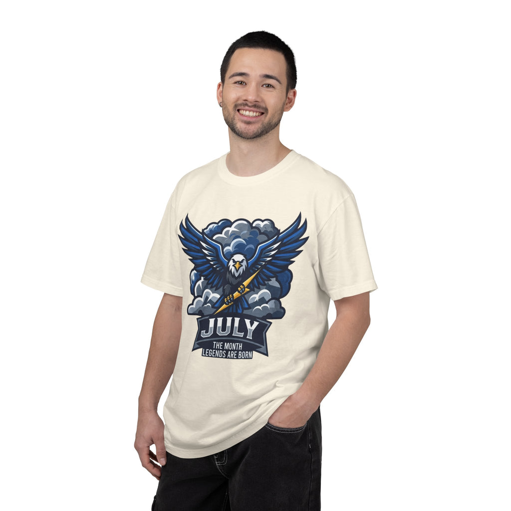 "July Legend" Unisex Garment-Dyed Tee