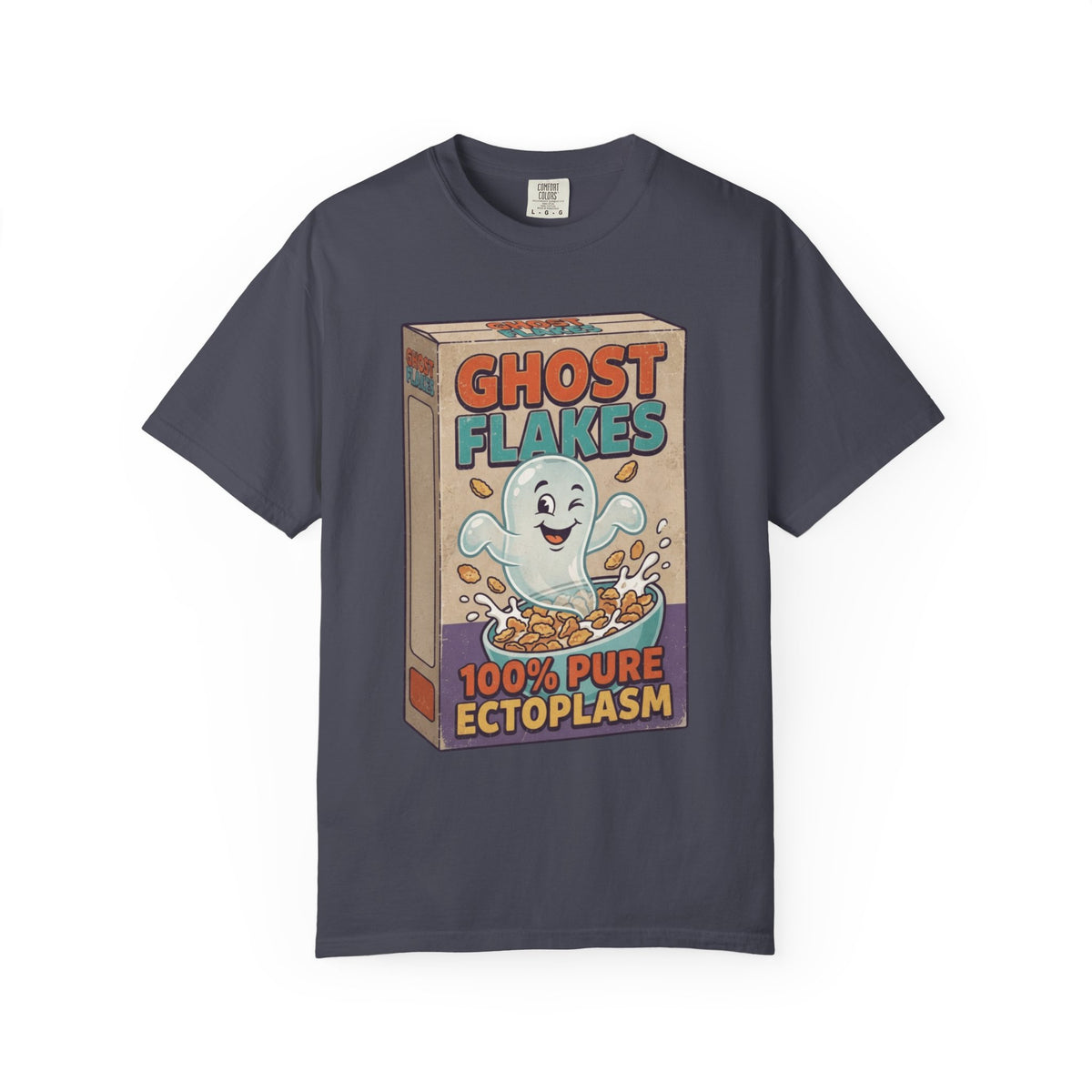 "Ghost Flakes" Unisex Garment-Dyed Tee