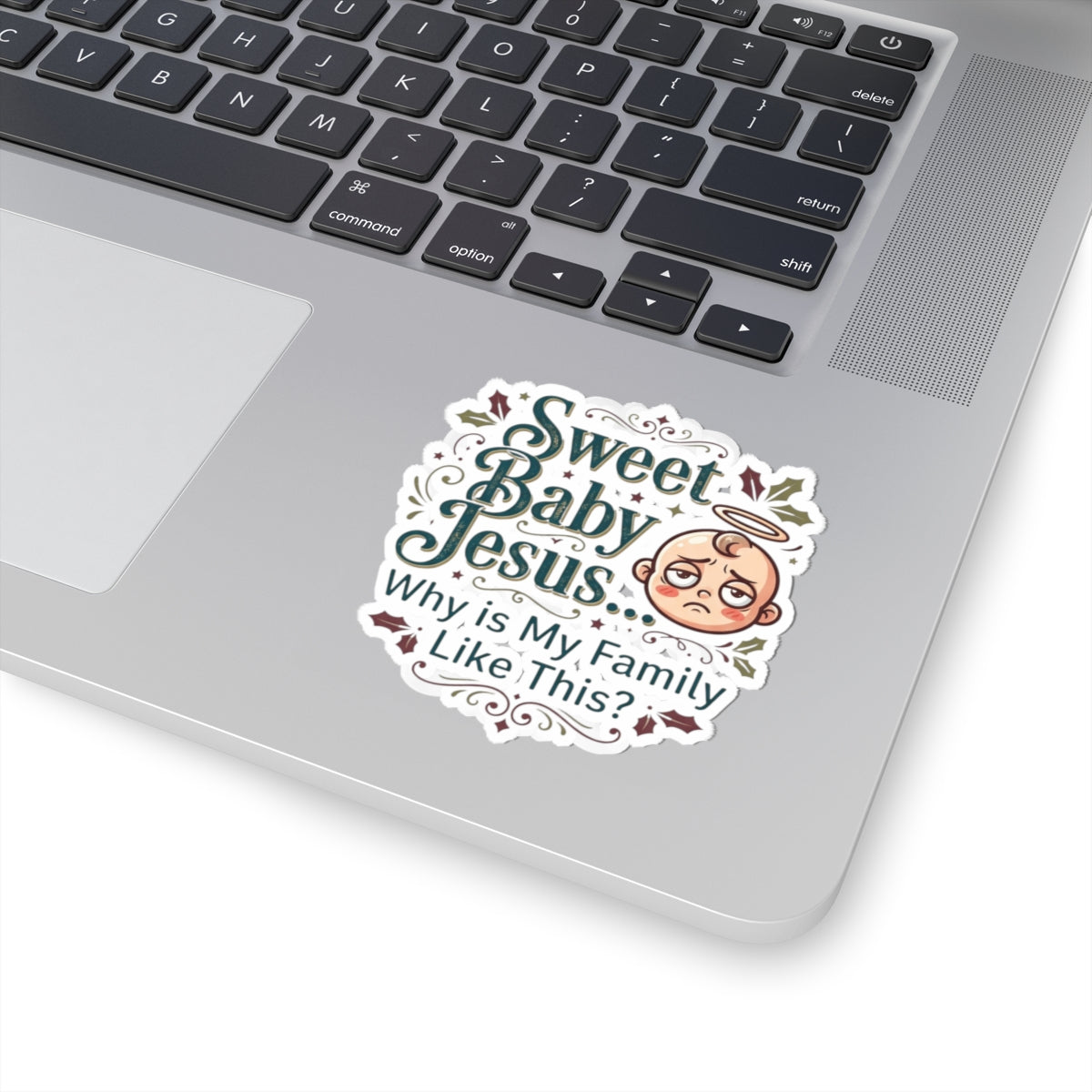 "Sweet Baby Jesus" Sticker — Main