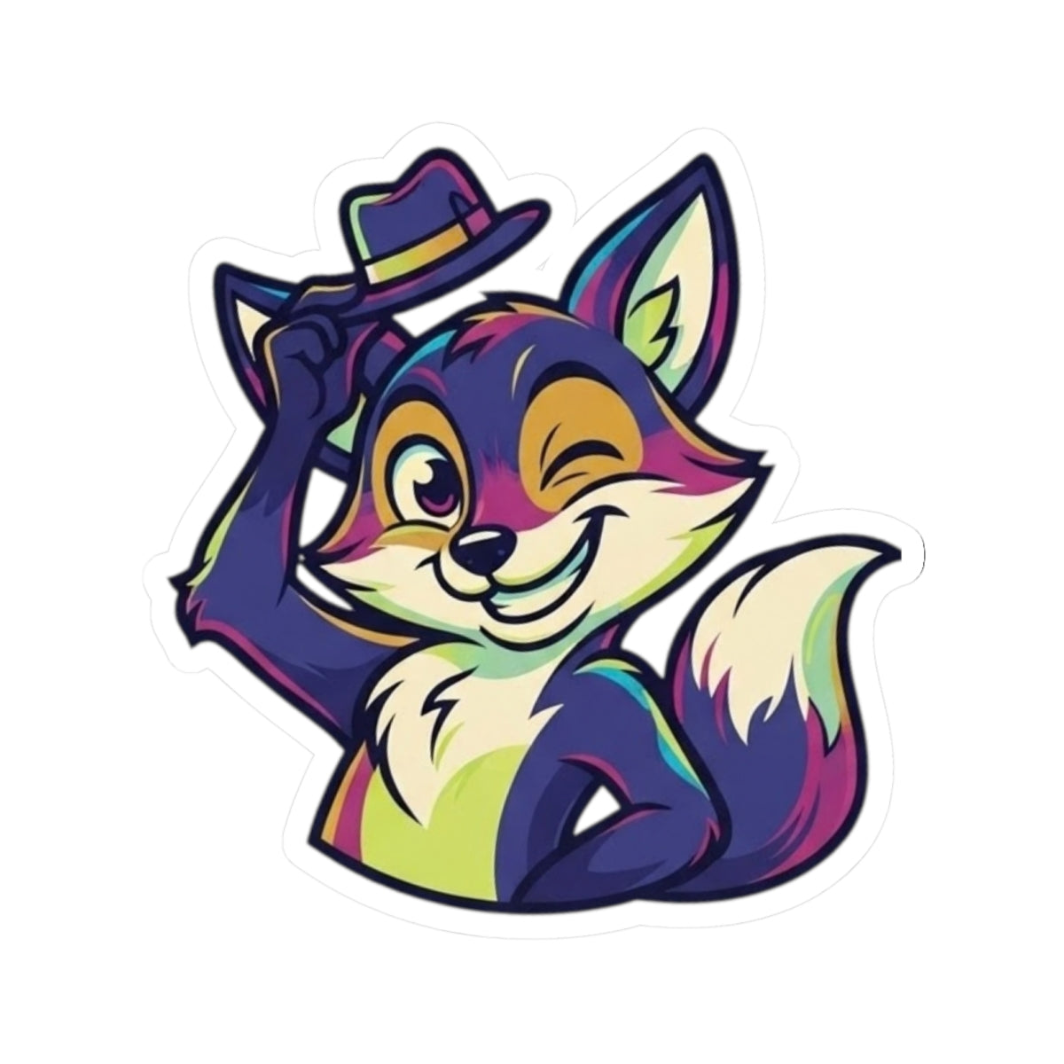 "Mischievous" Sticker