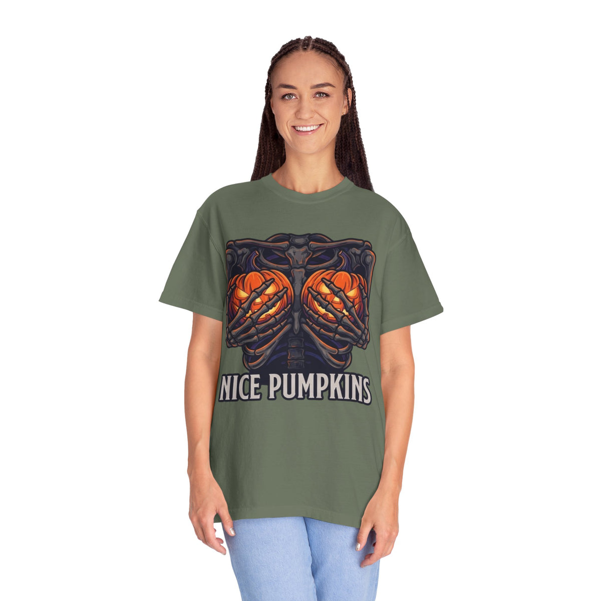 "Nice Pumpkins" Unisex Garment-Dyed Tee