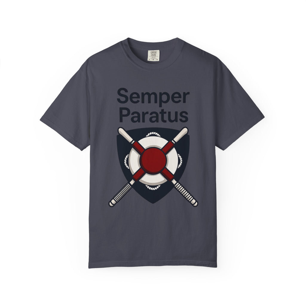 "Semper Paratus" Unisex Garment-Dyed T-shirt