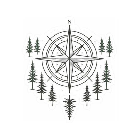 "Compass" Sticker
