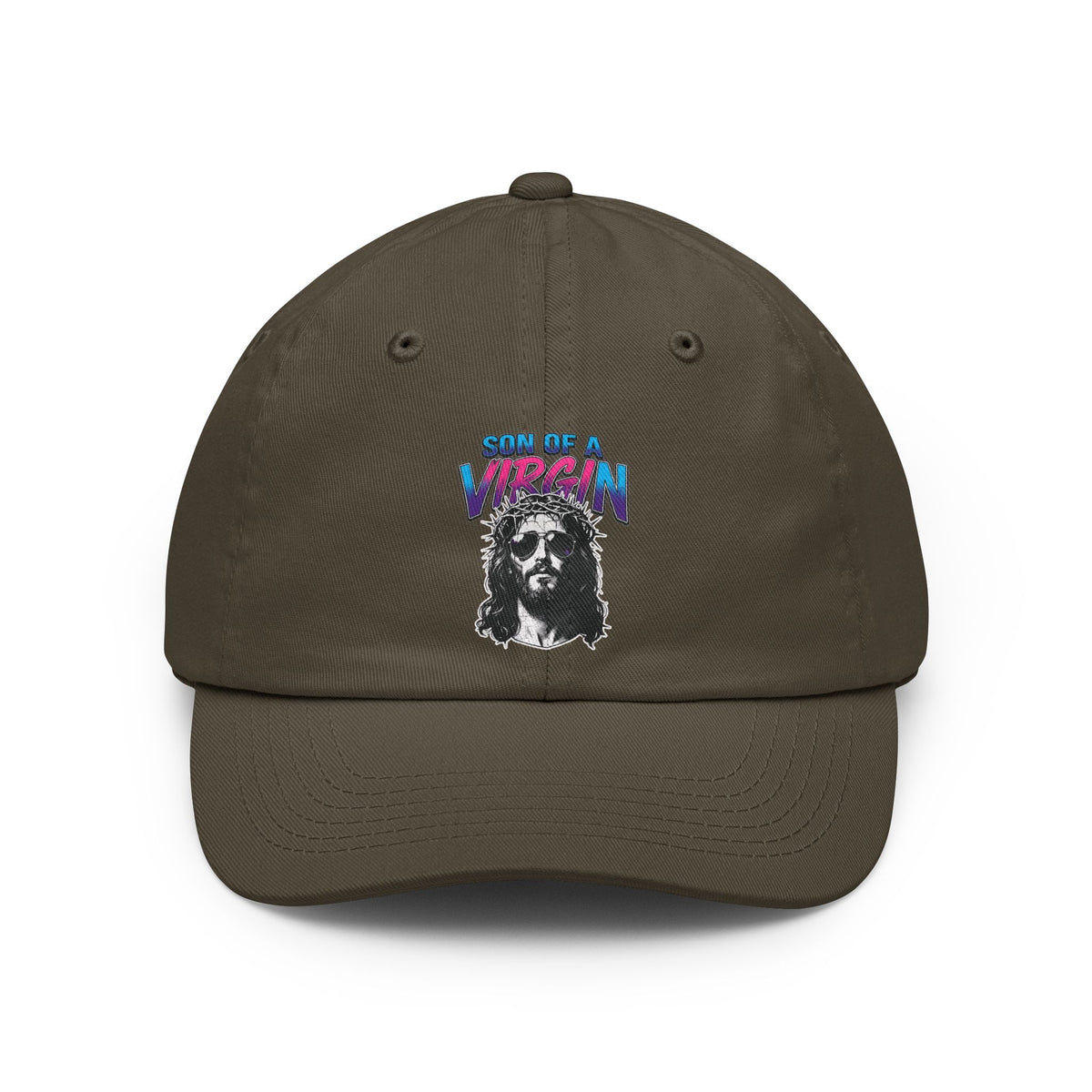 Color: Olive | Good Book Series - Son of A Virgin Dad Hat