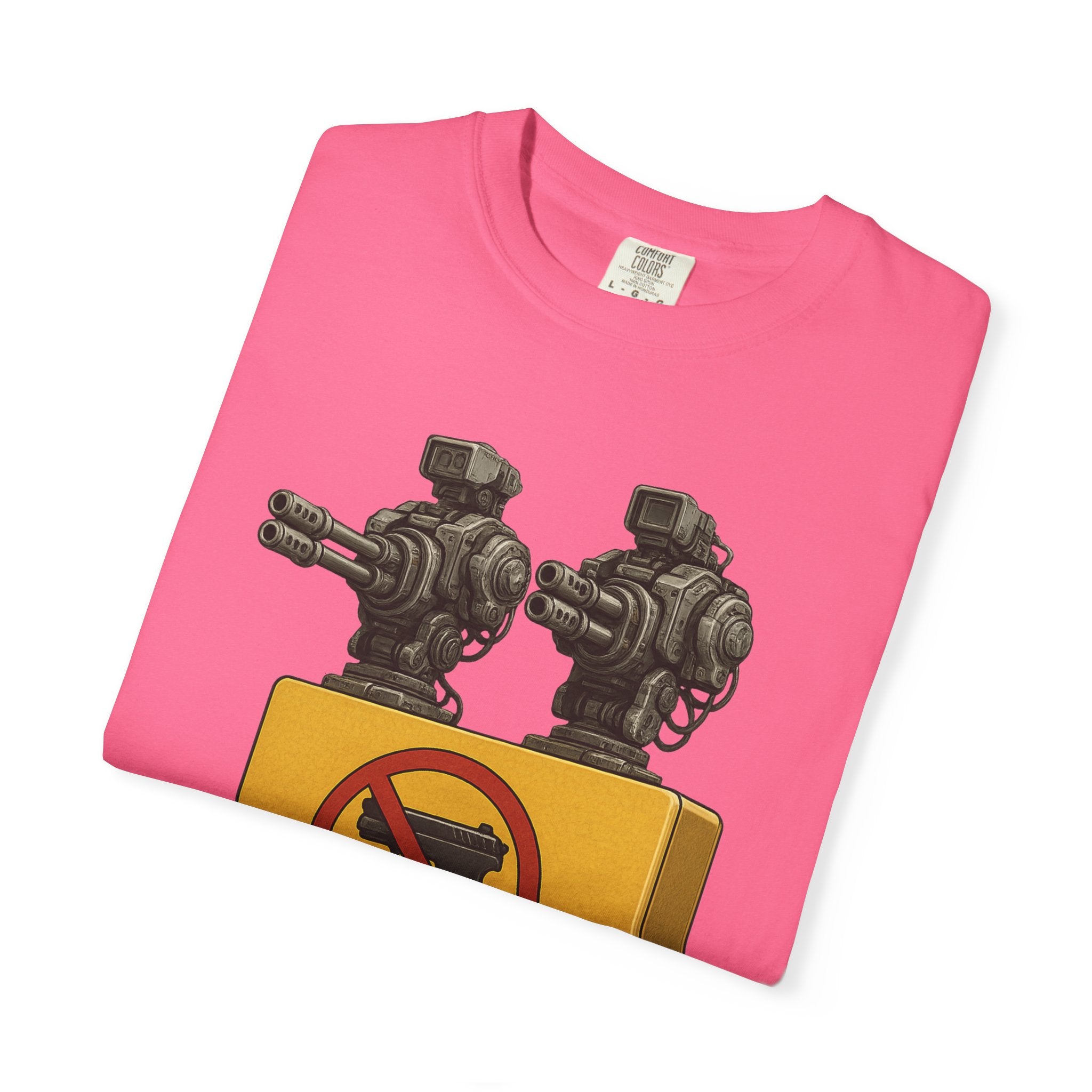 "Gun Free Zone: Unisex Garment-Dyed T-shirt