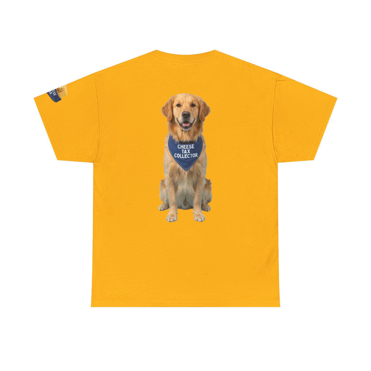 Color: Gold | Cheese Tax Premium Graphic Tee