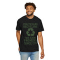 "Politicians Recycling" Unisex Garment-Dyed T-shirt
