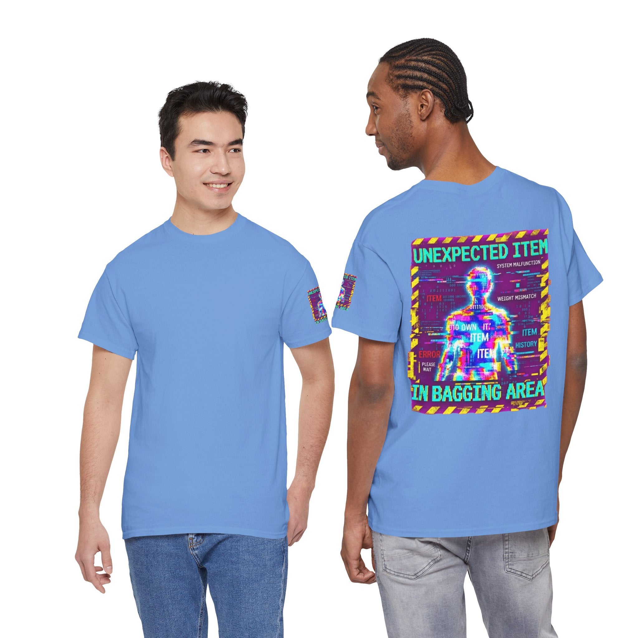 "Unexpected Item In Bagging Area" Premium Graphic Tee