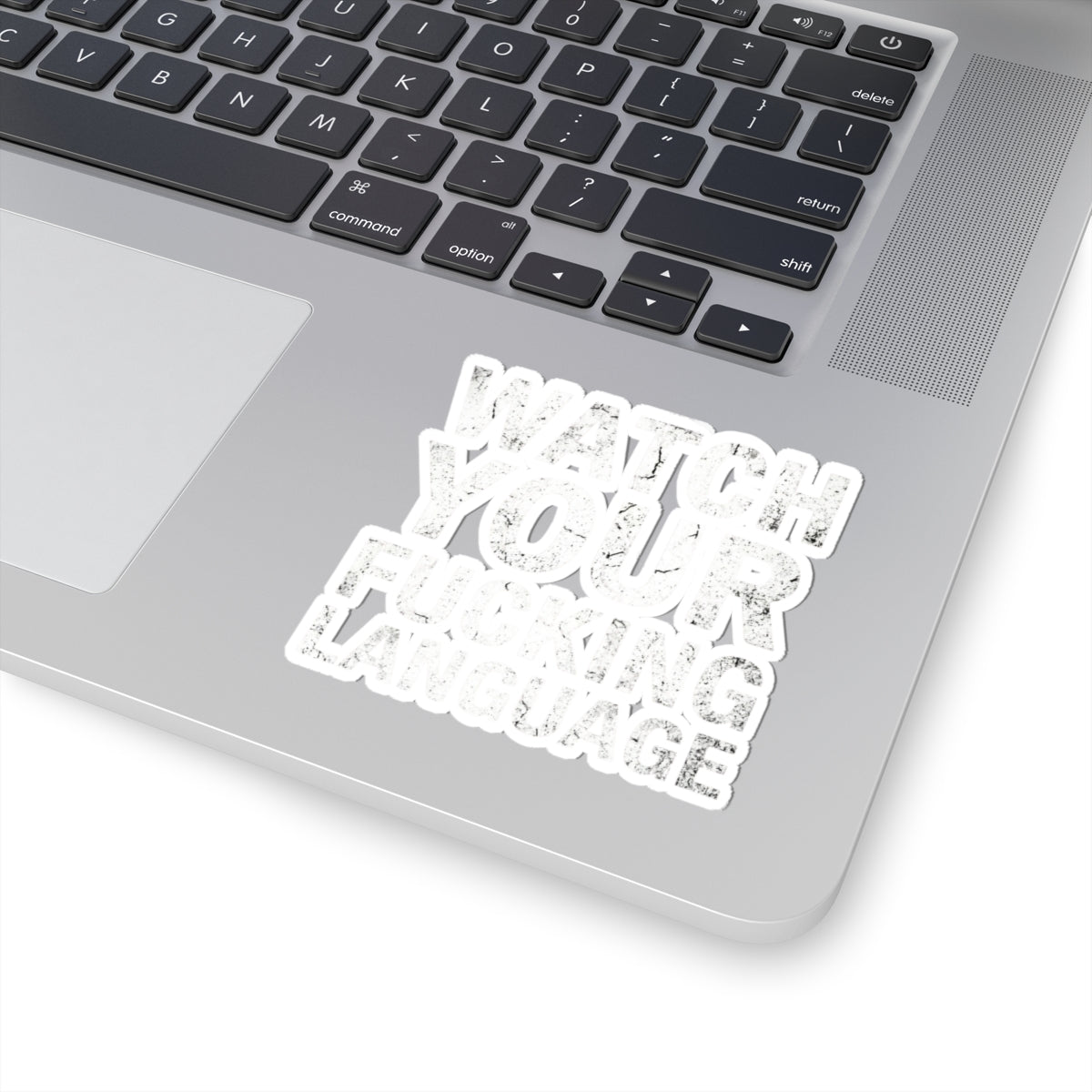 "Watch Your Language" Sticker — Main
