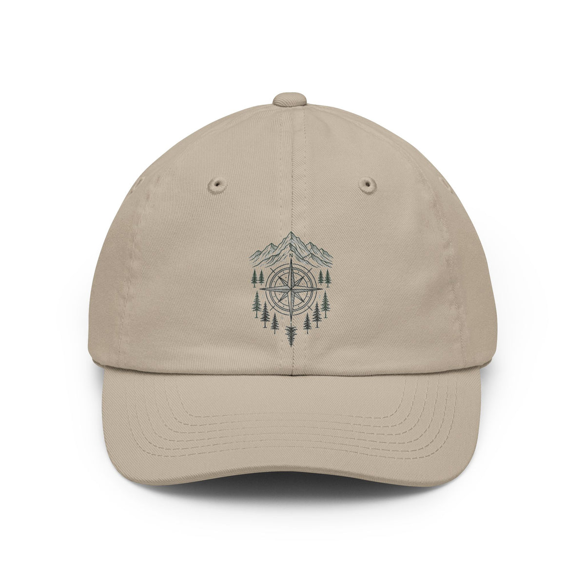 Color: Stone | Compass Dad Hat