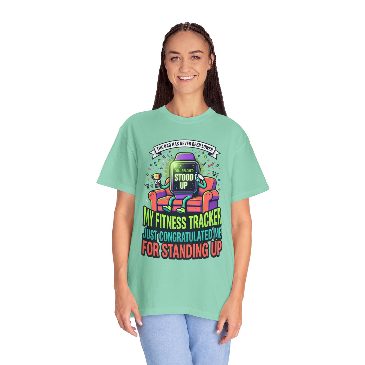 Color: Island Reef | The Bar Has Never Been Lower Unisex Garment-Dyed Tee