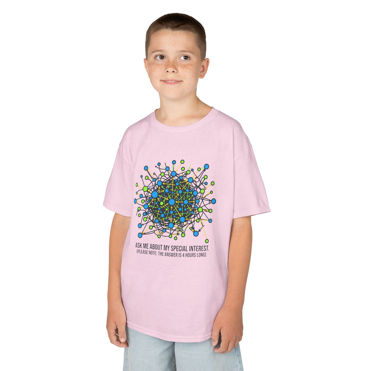 Color: Light Pink | Special Interest Kids Tee