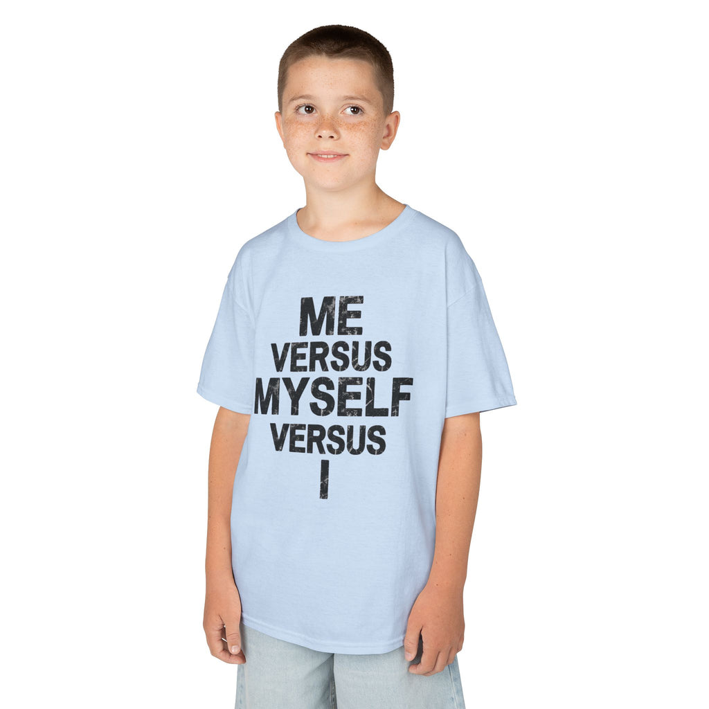"Me vs Myself vs I" Kids Tee