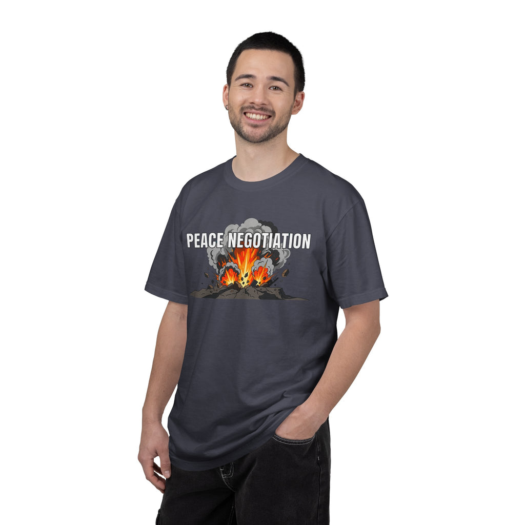 "Peace Negotiation" Unisex Garment-Dyed Tee