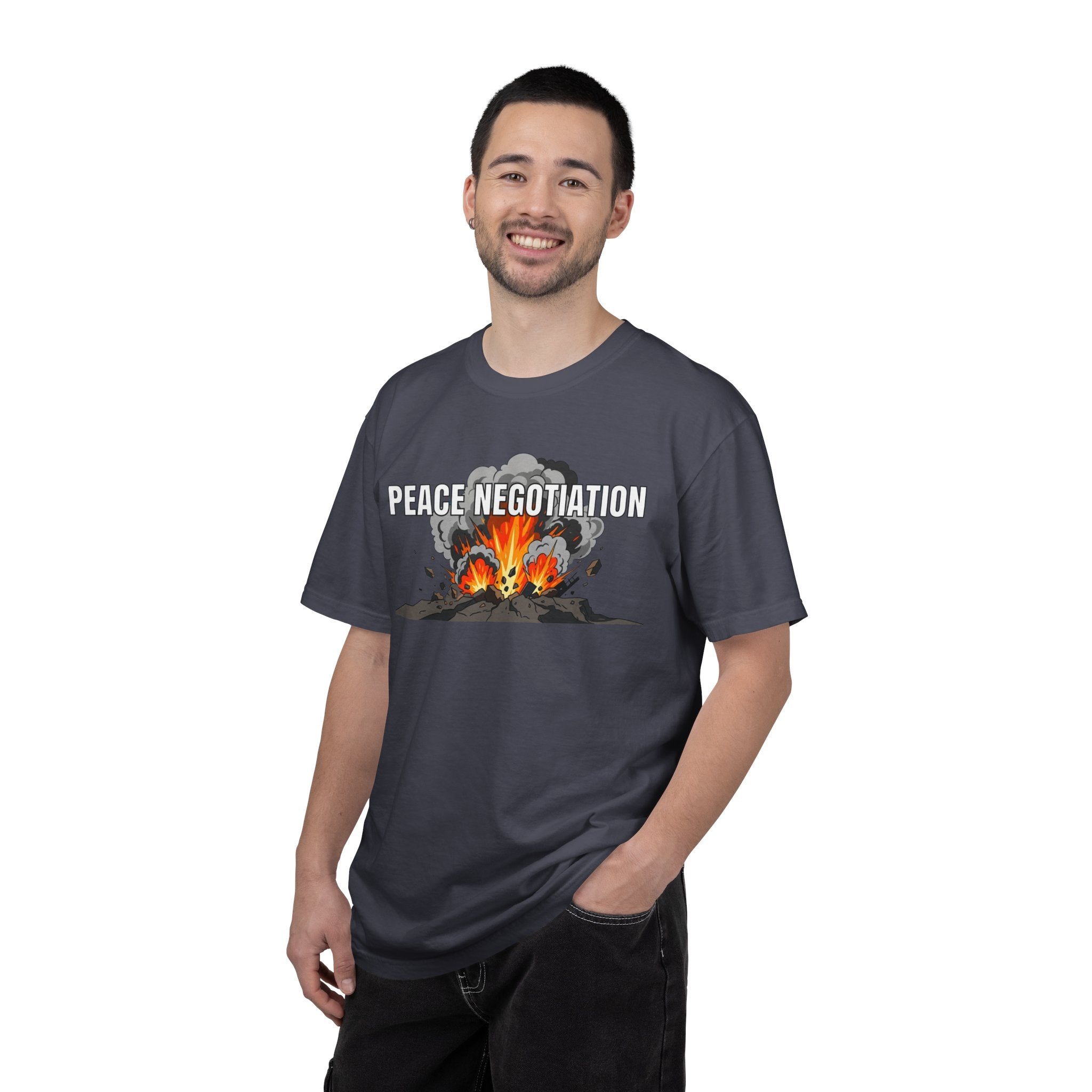 "Peace Negotiation" Unisex Garment-Dyed Tee