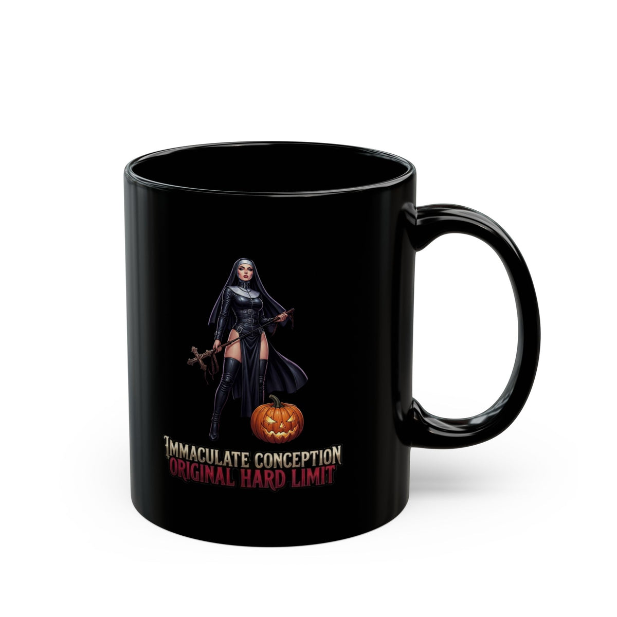 "Original Hard Limit" Black Ceramic Mug