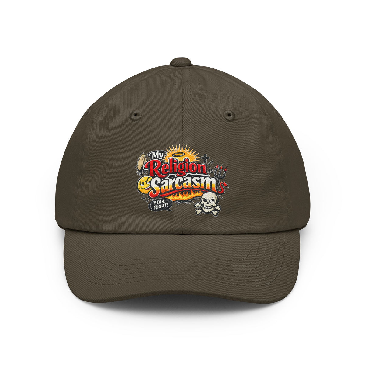 Color: Olive | Religion Sarcasm Dad Hat
