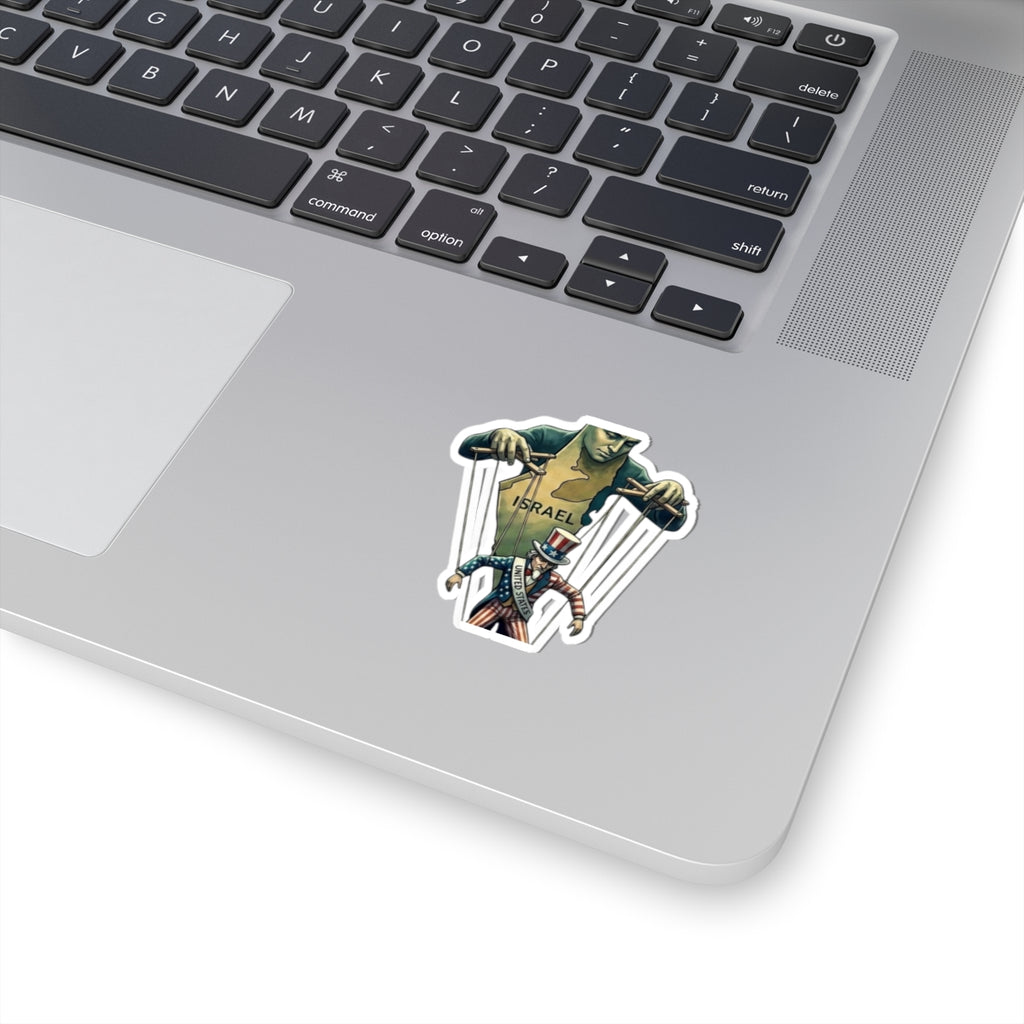 Strings Attached | Kiss-Cut Sticker — AttitudeShirts