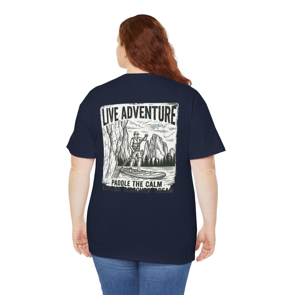 "Live Adventure - Paddle Board" Premium Graphic Tee