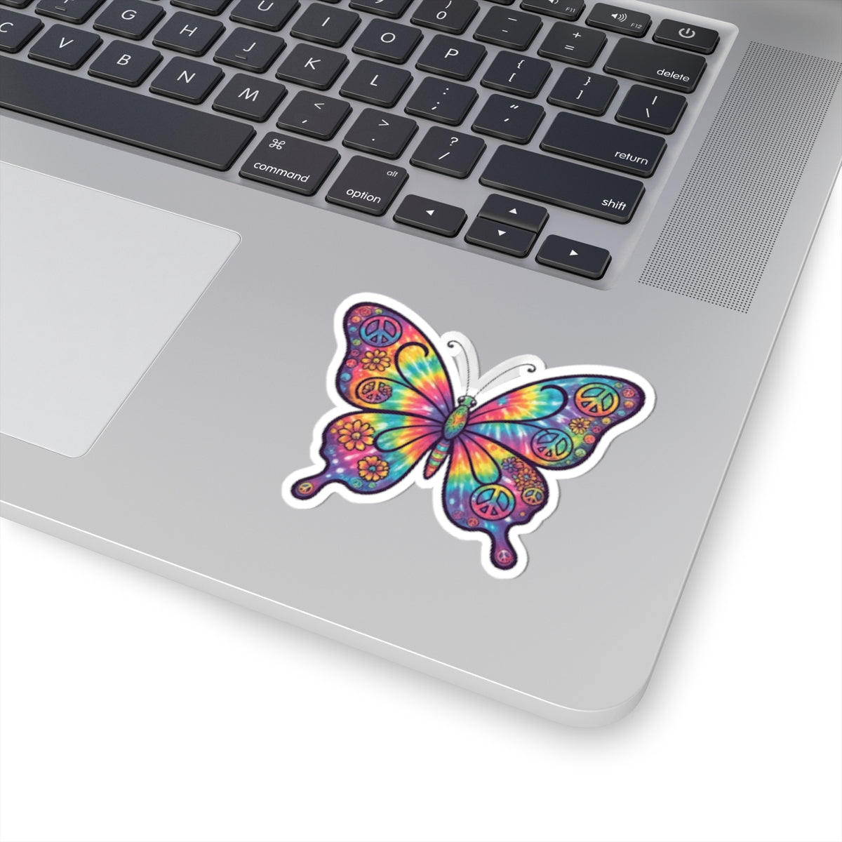"Hippy Butterfly" Sticker — Main
