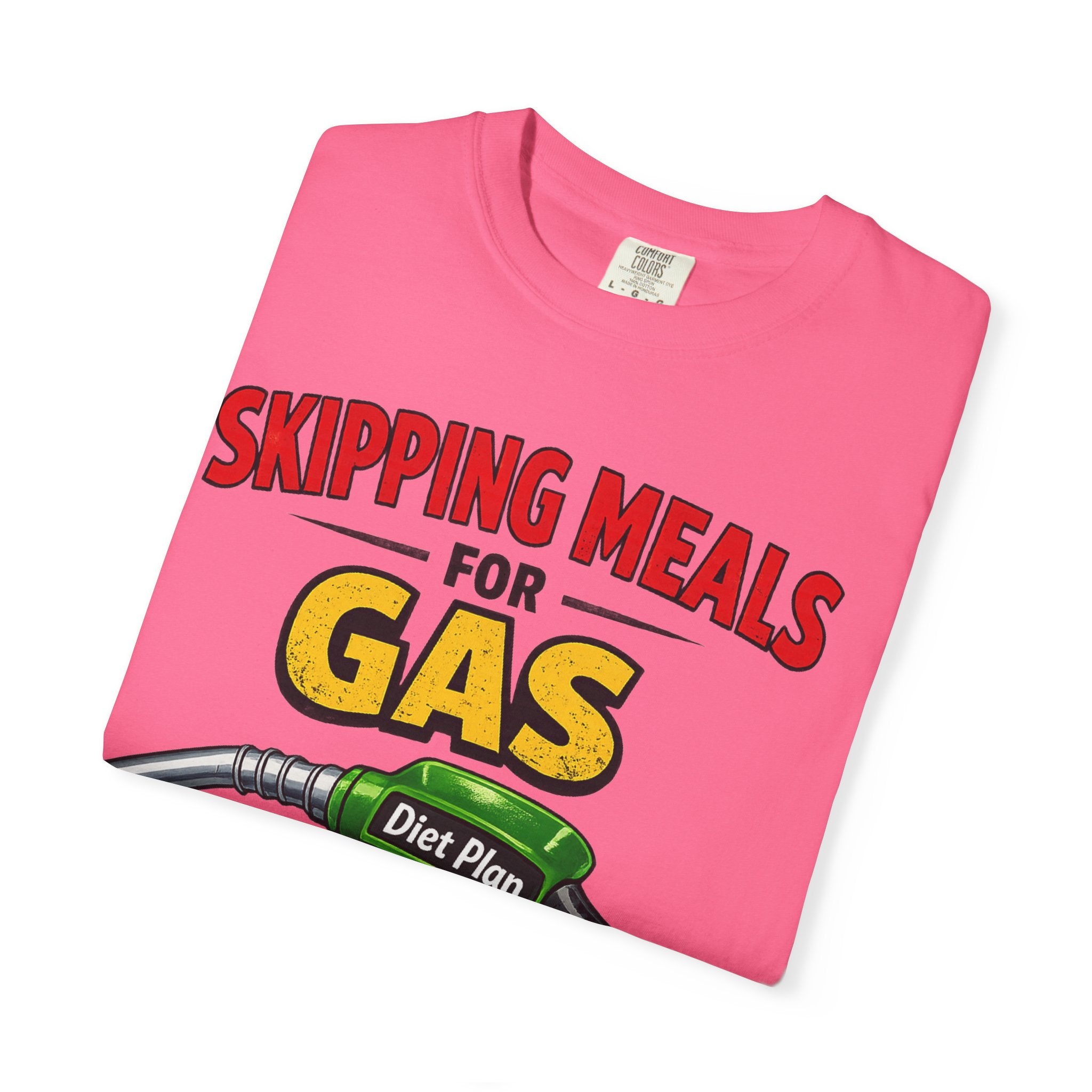 "The High-Octane Diet Plan" Unisex Garment-Dyed T-shirt