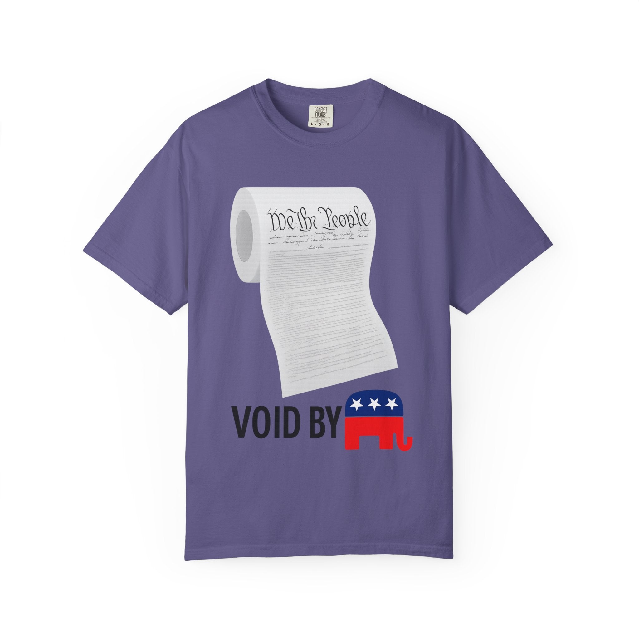 "Constitution Toilet Paper" Unisex Garment-Dyed T-shirt