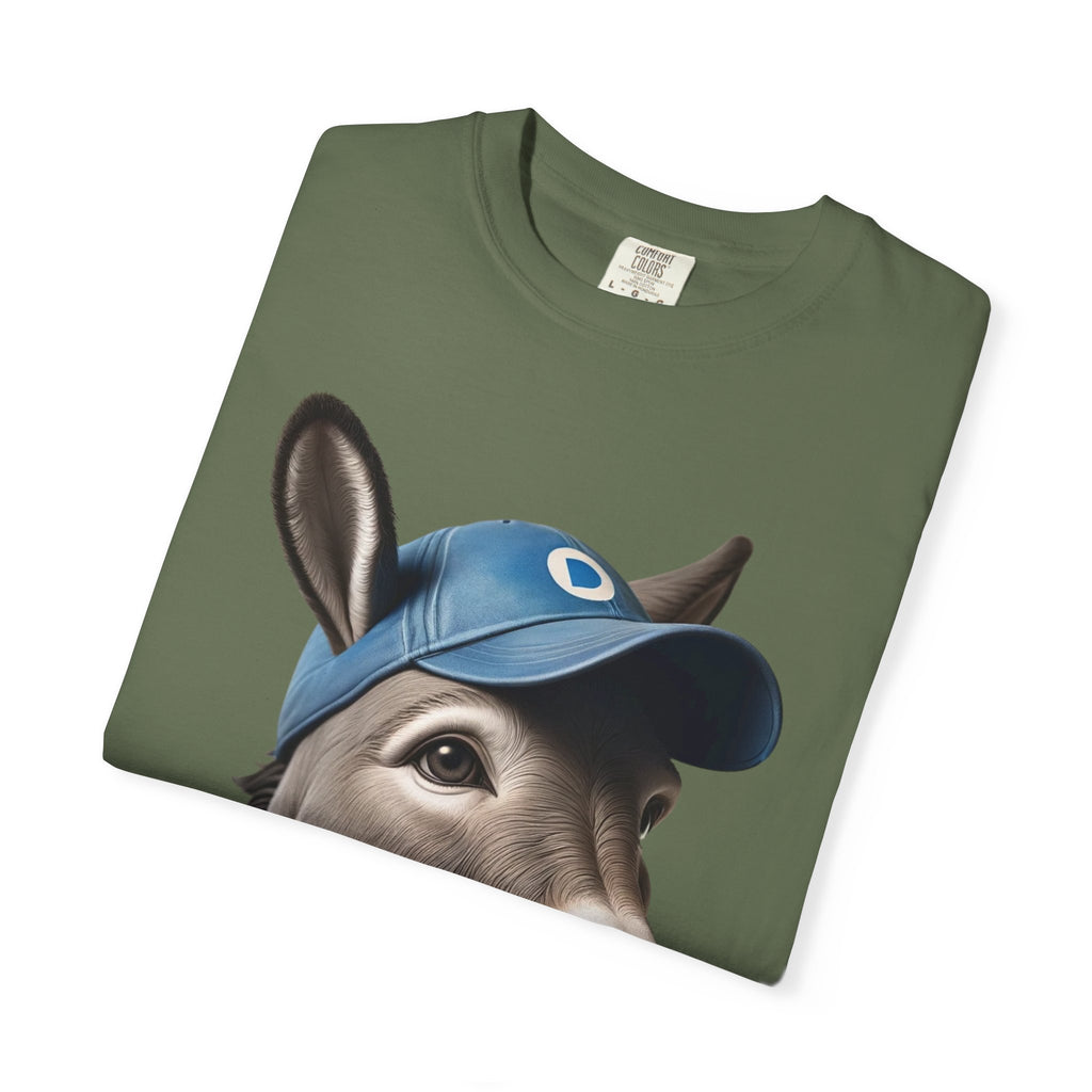 "The Party Animal (Blue Cap Edition)" Unisex Garment-Dyed T-shirt
