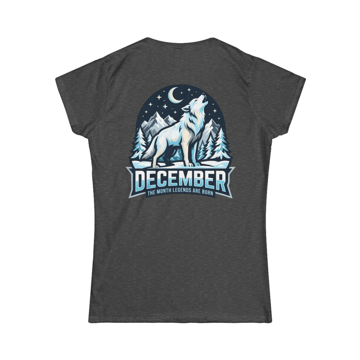 Color: Dark Heather | December Legend Women's Tee
