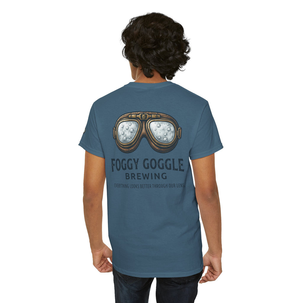 "Foggy Goggle Brewing" Premium Graphic Tee