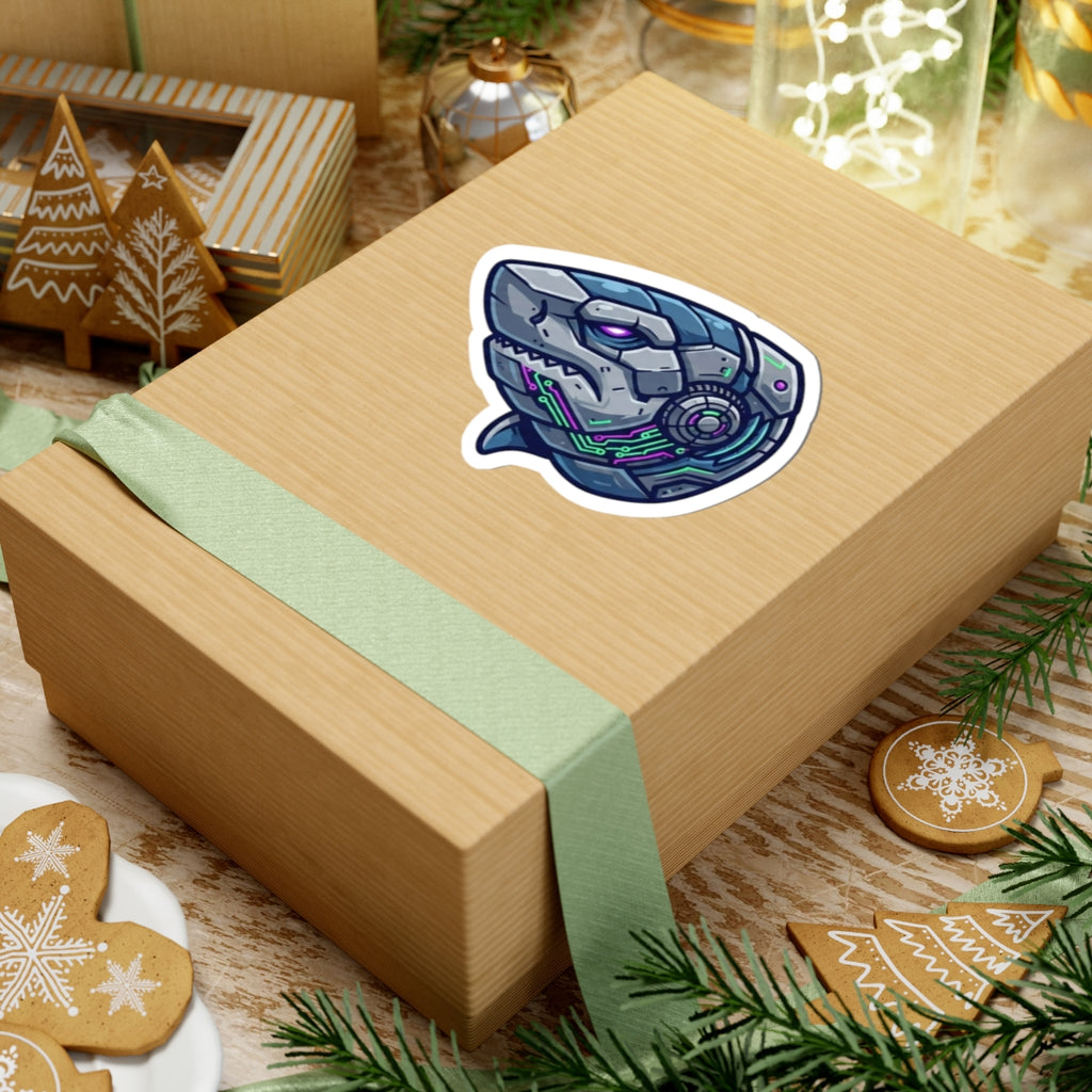 "Cyber Shark" Sticker