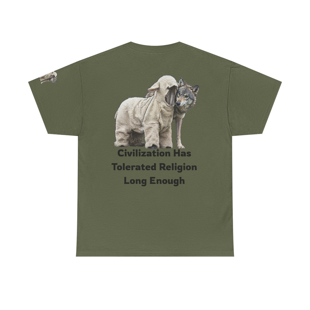 "Civilization Tolerated Religion" Premium Graphic Tee