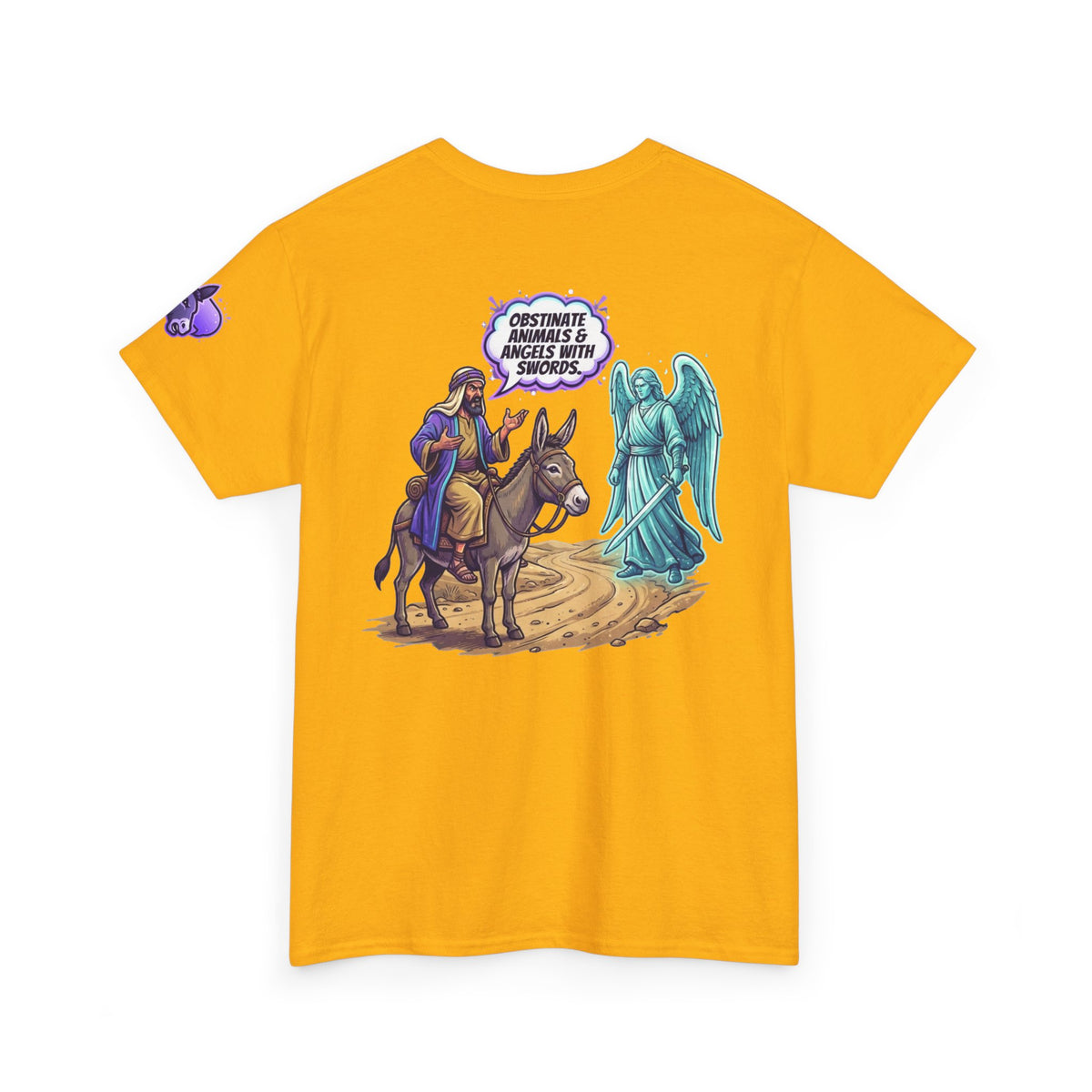 Good Book Series Obstinate Animals & Angels With Swords Premium Graphic Tee