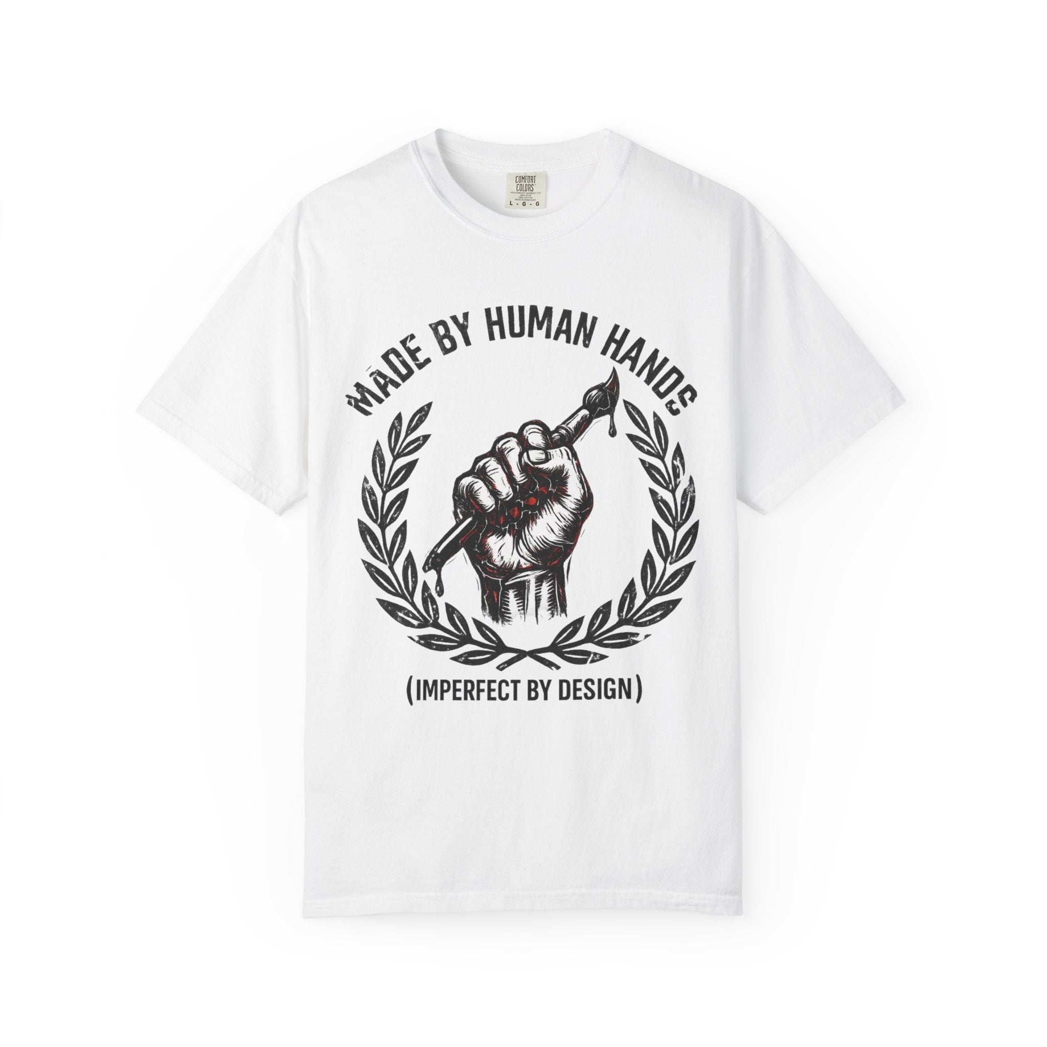 "Imperfect By Design" Unisex Garment-Dyed T-shirt