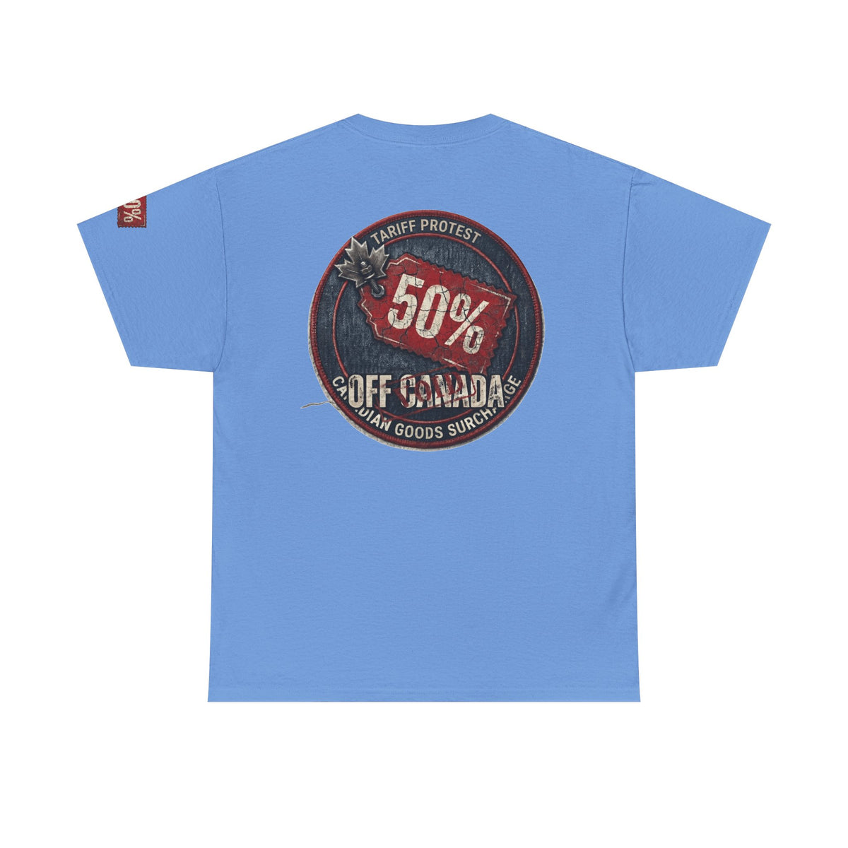 Color: Carolina Blue | 50% Off Canada Premium Graphic Tee