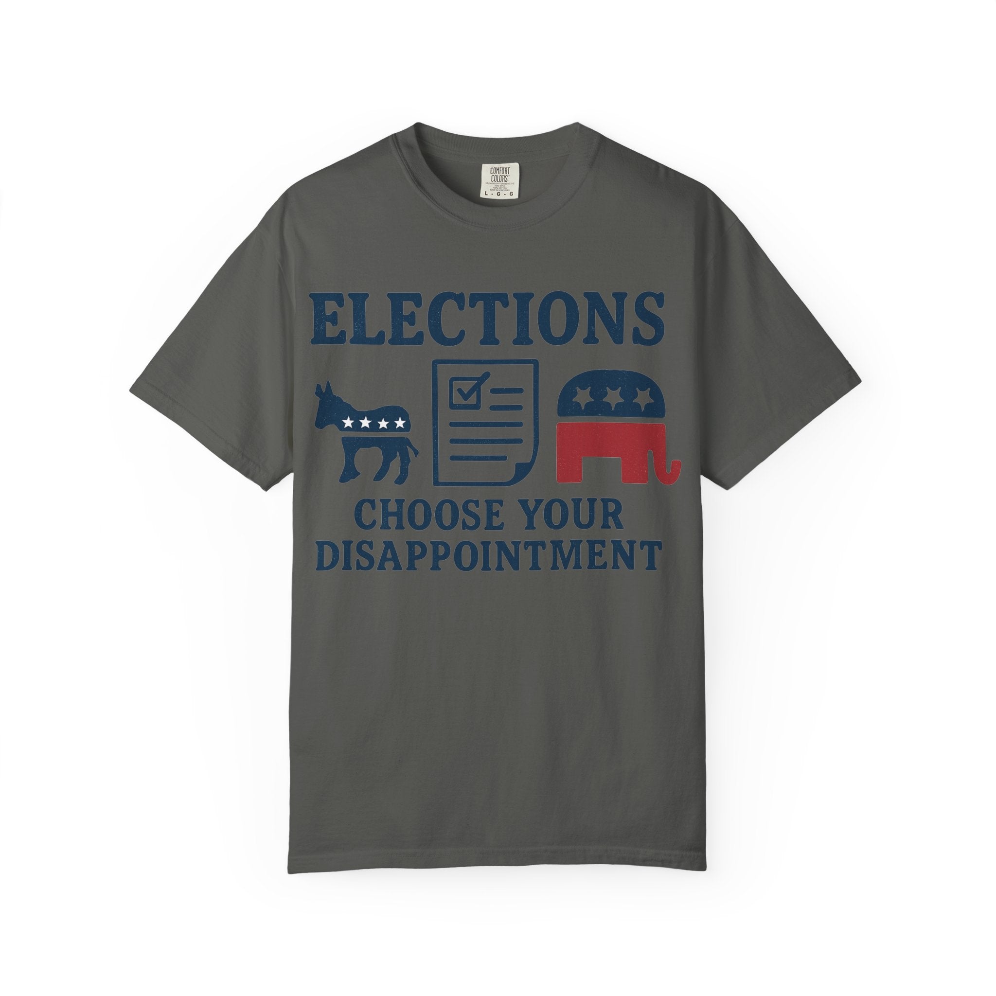 "Voting for the Best" Unisex Garment-Dyed T-shirt